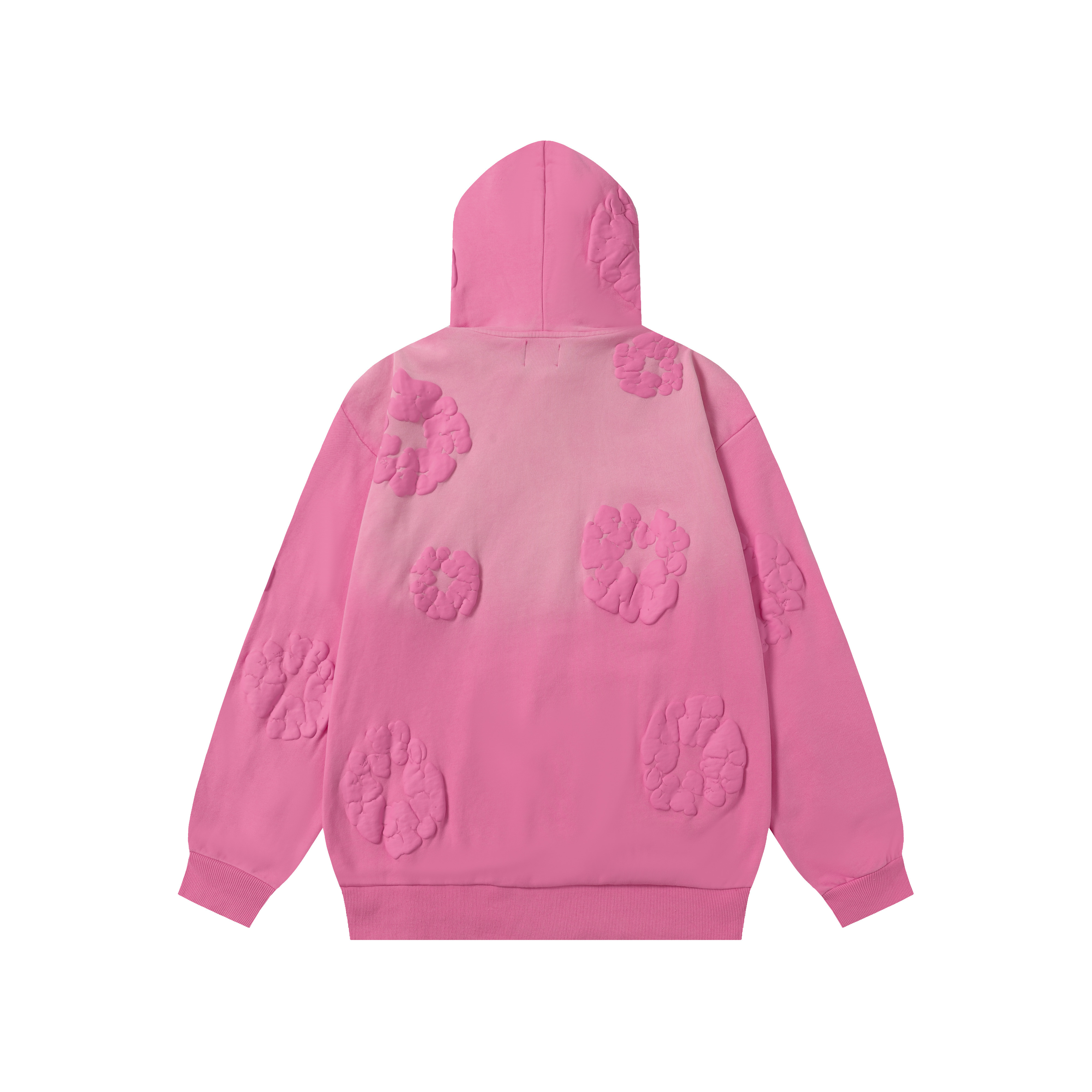 Denim Tears Cotton Wreath 380G Terry Hoodie Set Blue Purple / Neon Green / Pink / Brown 6003