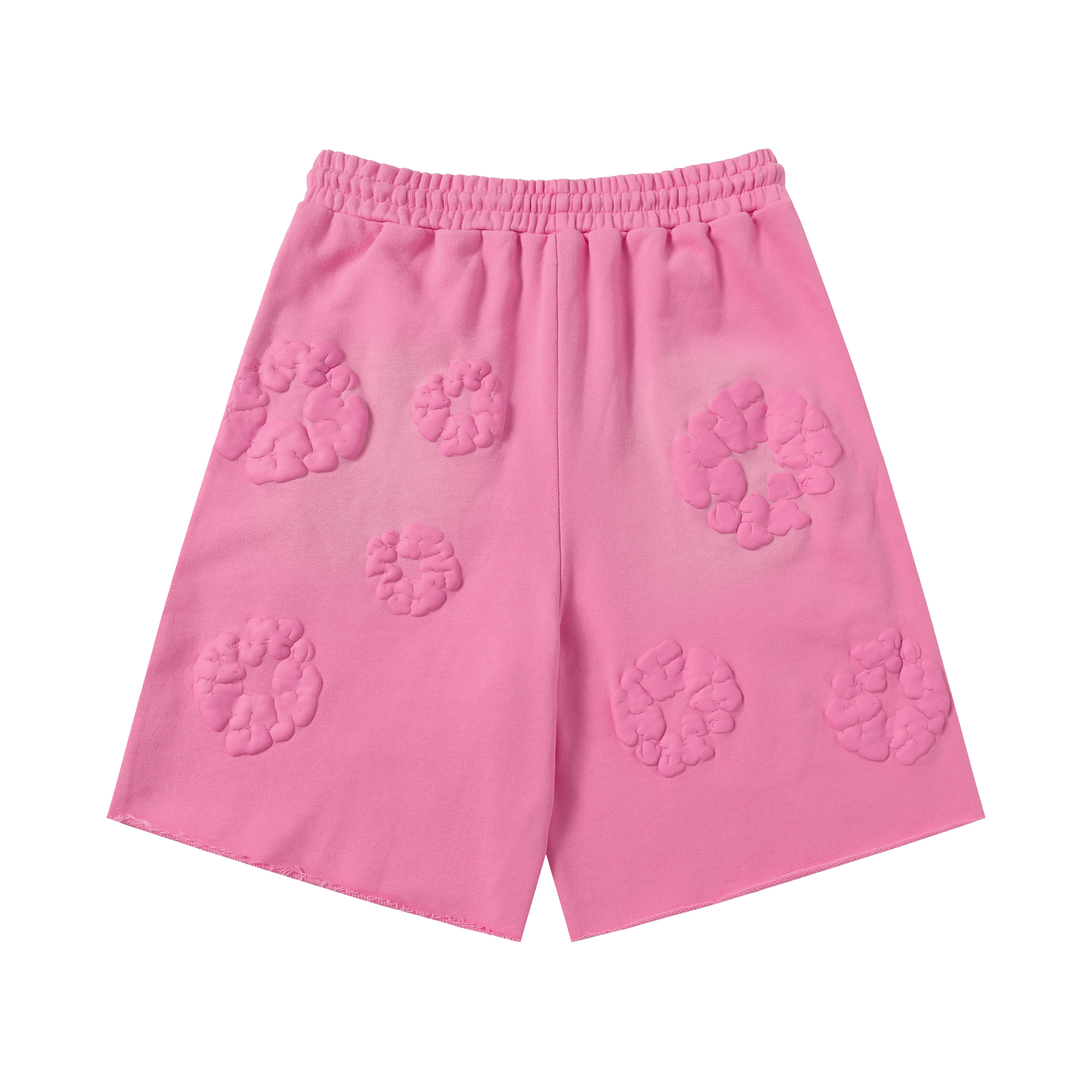 Denim Tears Cotton Wreath Terry Casual Shorts Blue Purple / Neon Green / Pink / Brown 8623