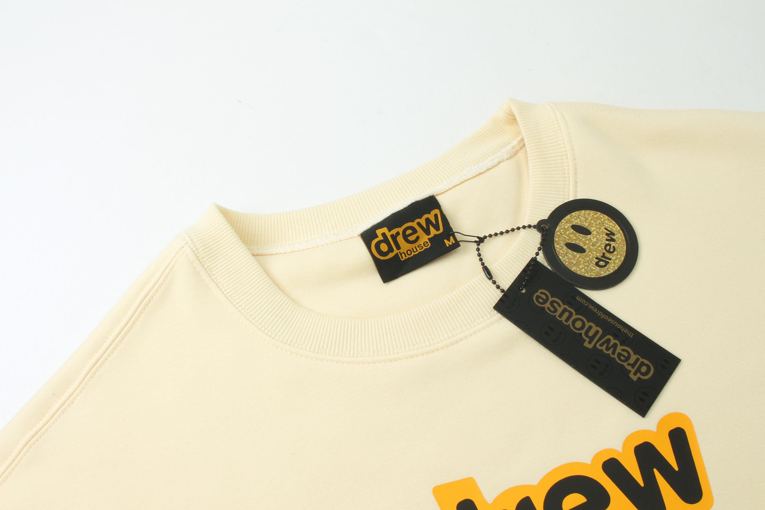 Drew House Smiley Face Short Sleeve T-Shirt 9089