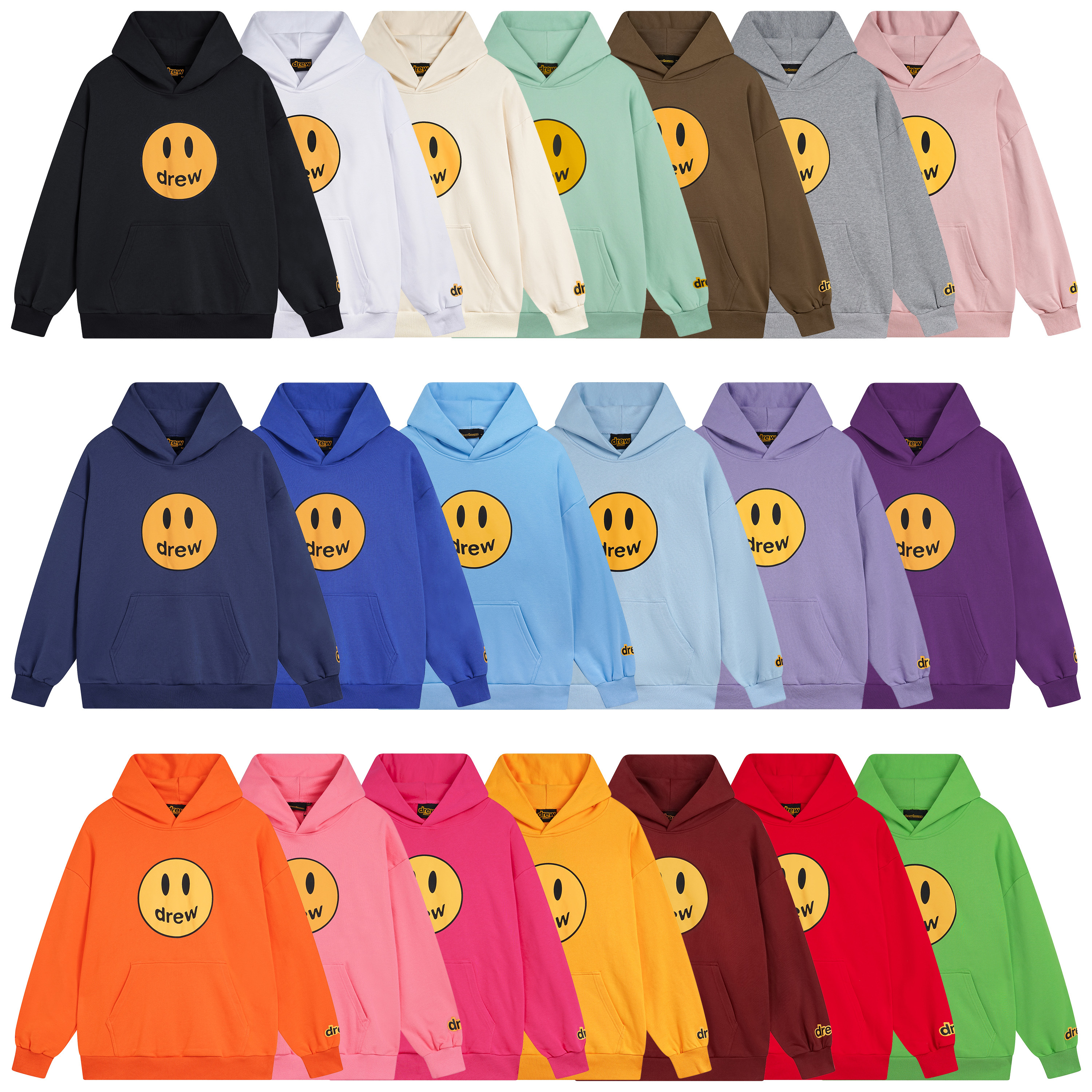 Drew House Smiley Face Short Sleeve T-Shirt DH9081