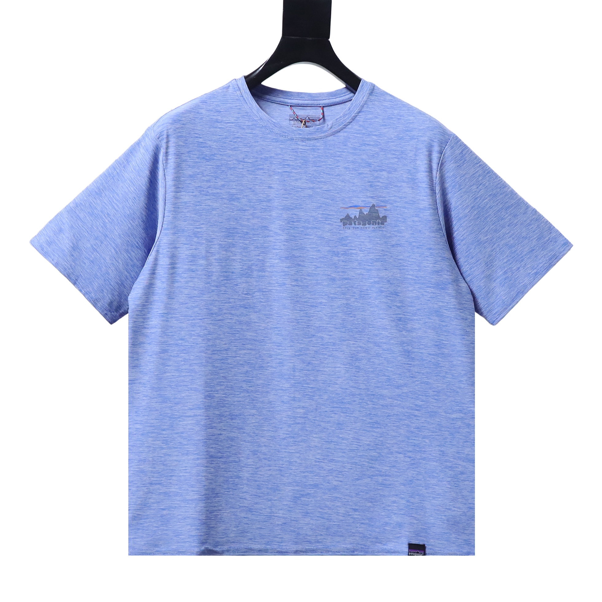 Patagonia C1 Mountain Short Blue Sleeve T-Shirt