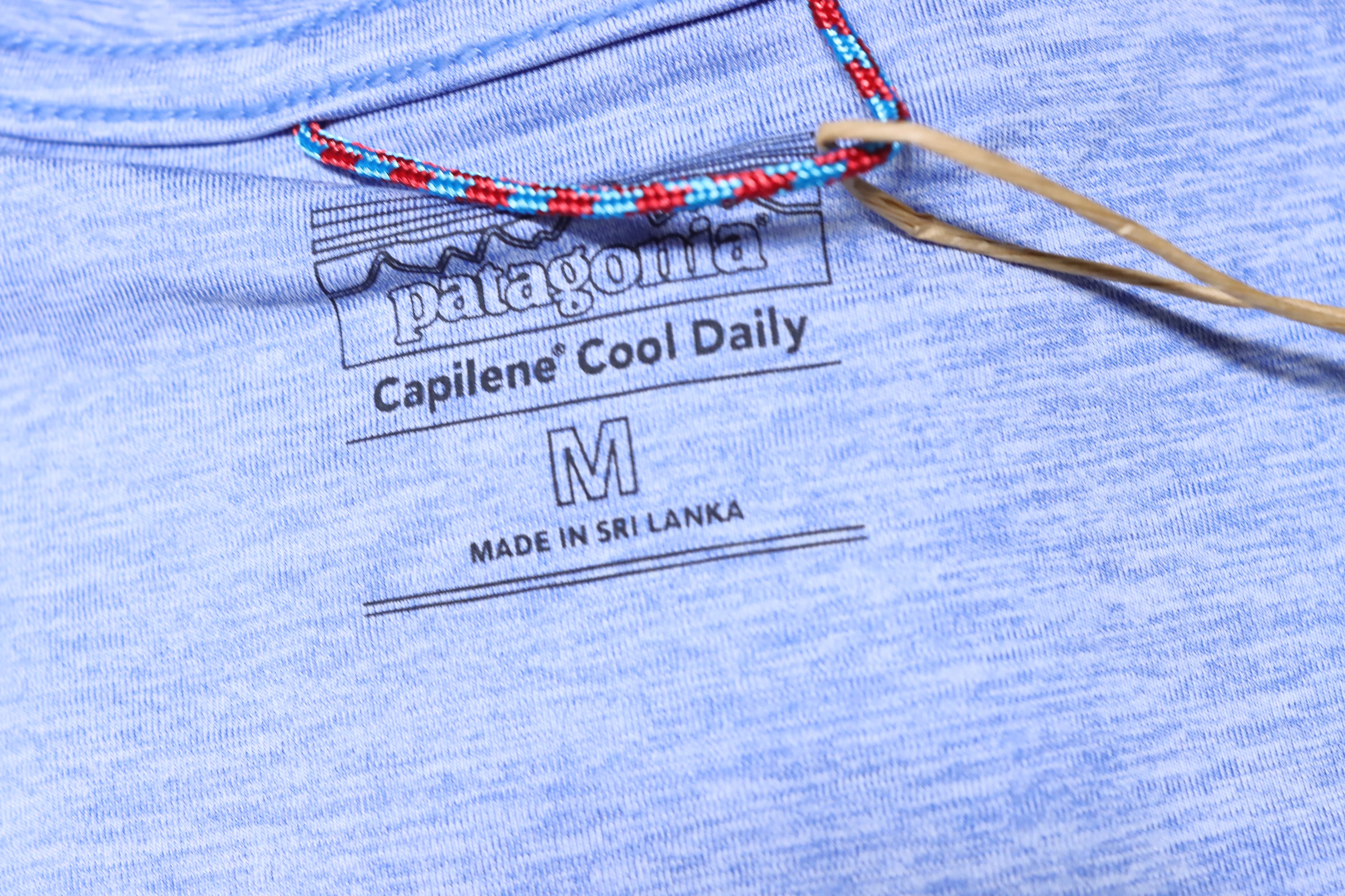 Patagonia C1 Mountain Short Blue Sleeve T-Shirt