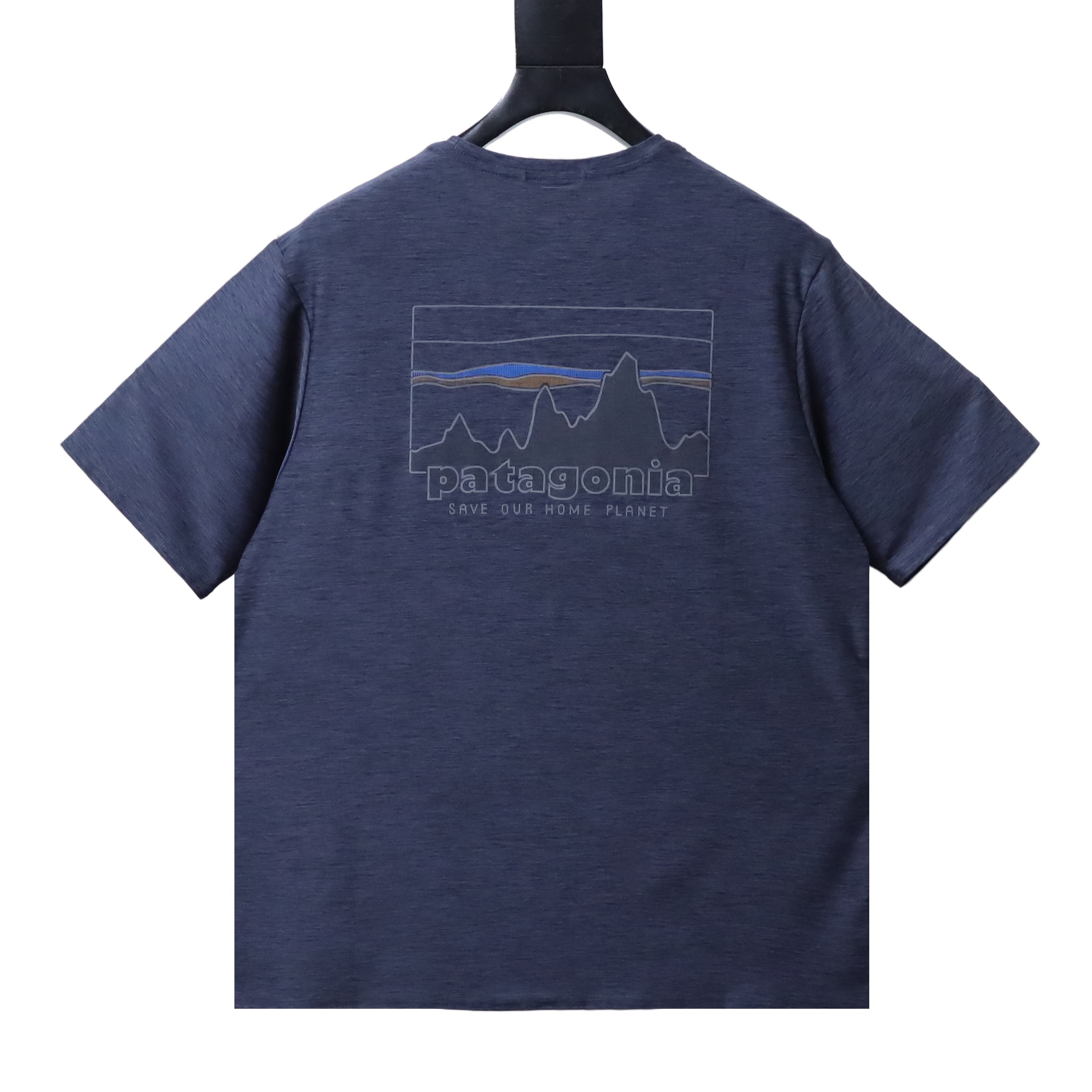 Patagonia C1 Mountain Short Grey Sleeve T-Shirt