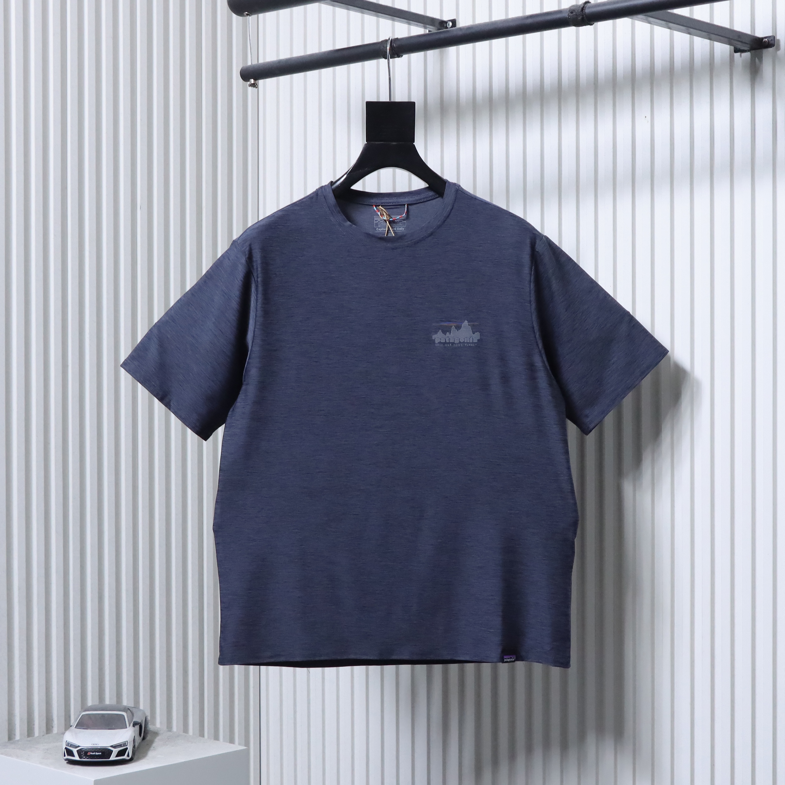 Patagonia C1 Mountain Short Grey Sleeve T-Shirt