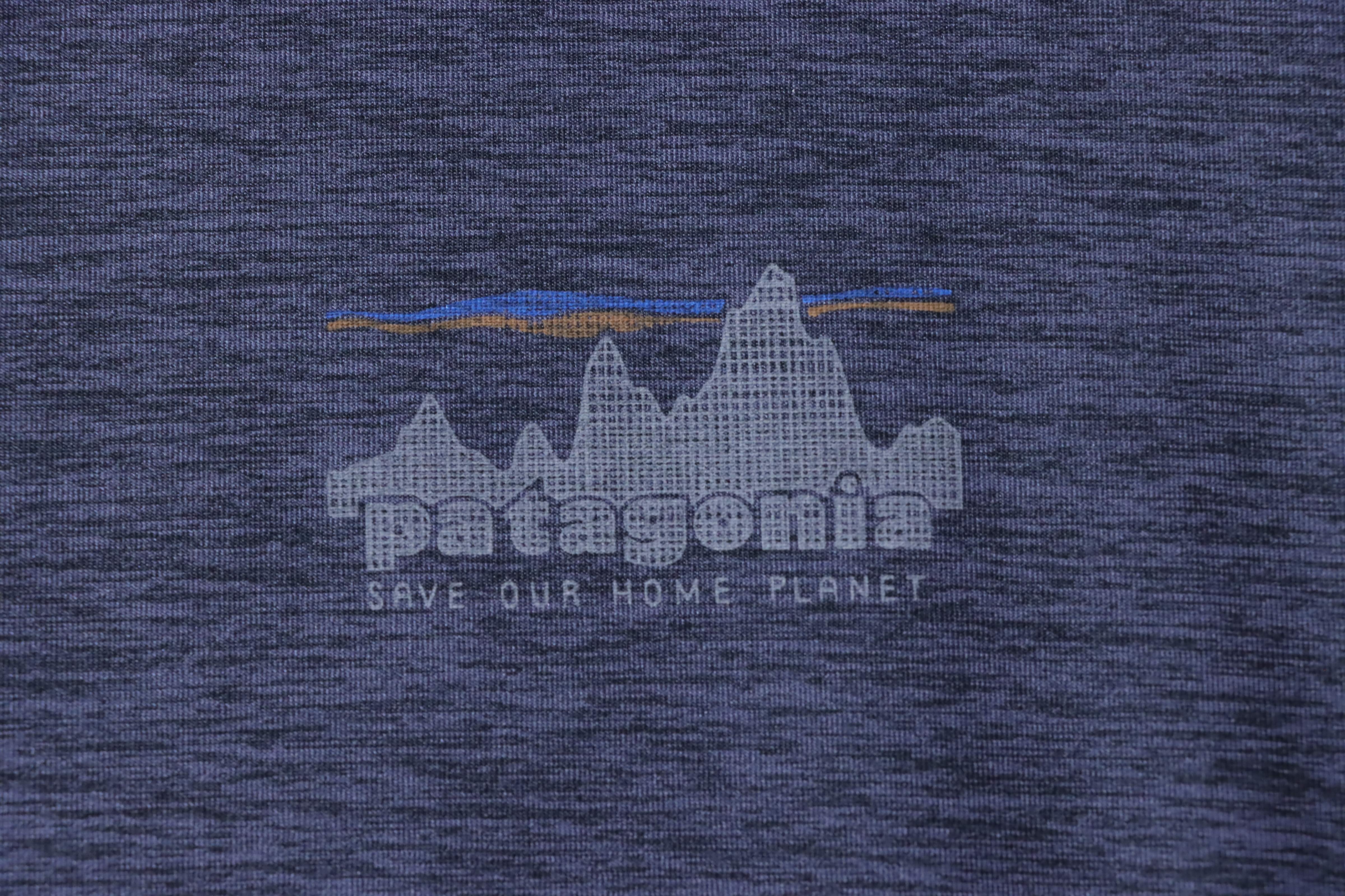 Patagonia C1 Mountain Short Grey Sleeve T-Shirt