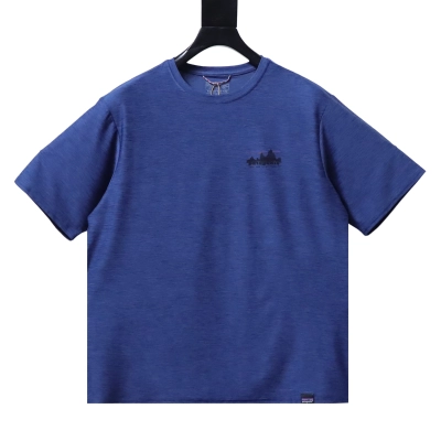 Patagonia C1 Mountain Short Dark Blue Sleeve T-Shirt 02