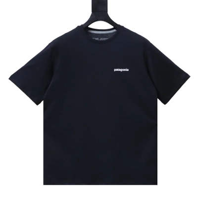 Patagonia P-6 Black Letter Short Sleeve T-Shirt 02