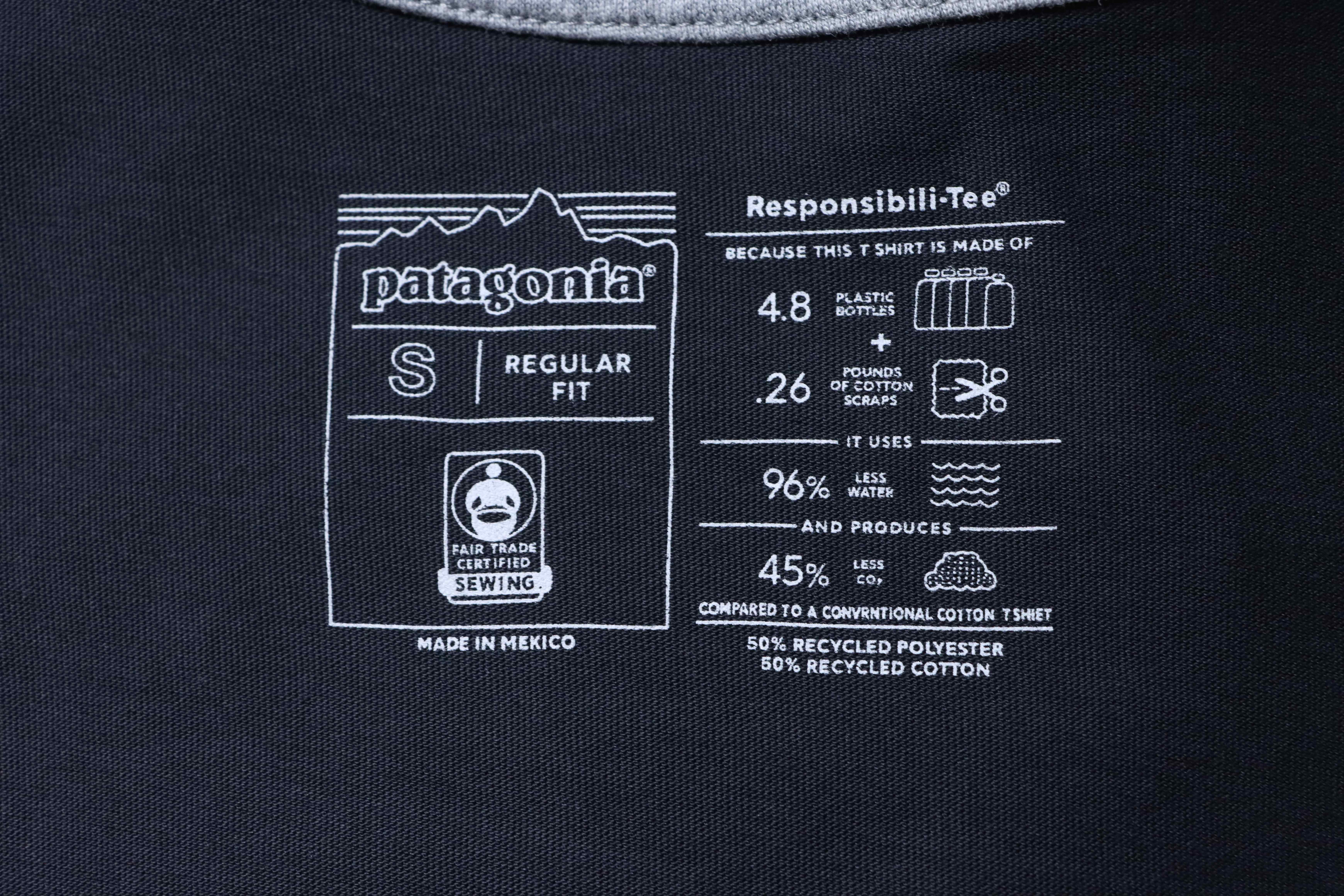 Patagonia P-6 Black Letter Short Sleeve T-Shirt