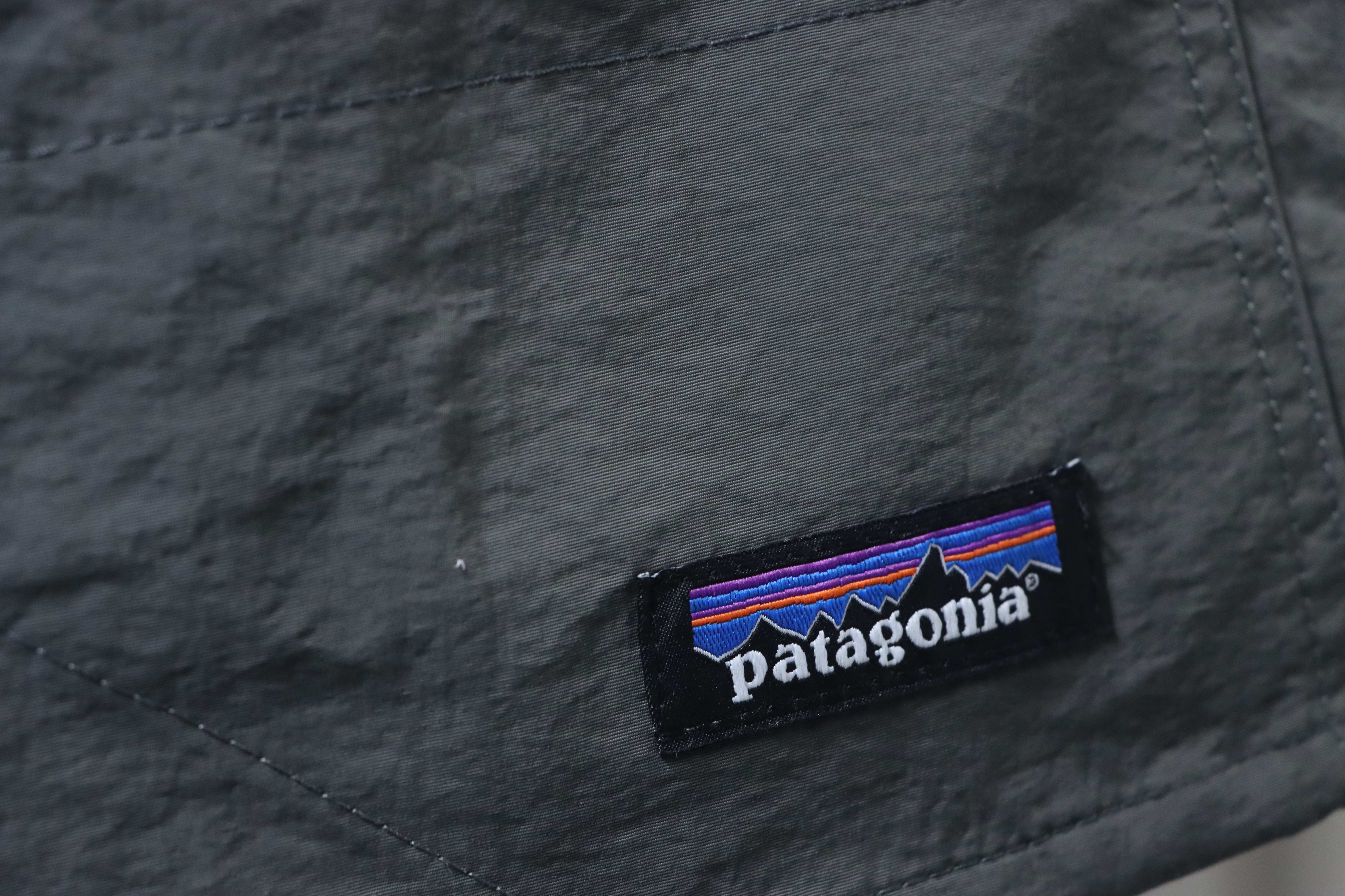 Patagonia P-6 Logo Responsibili Logo Shorts Grey