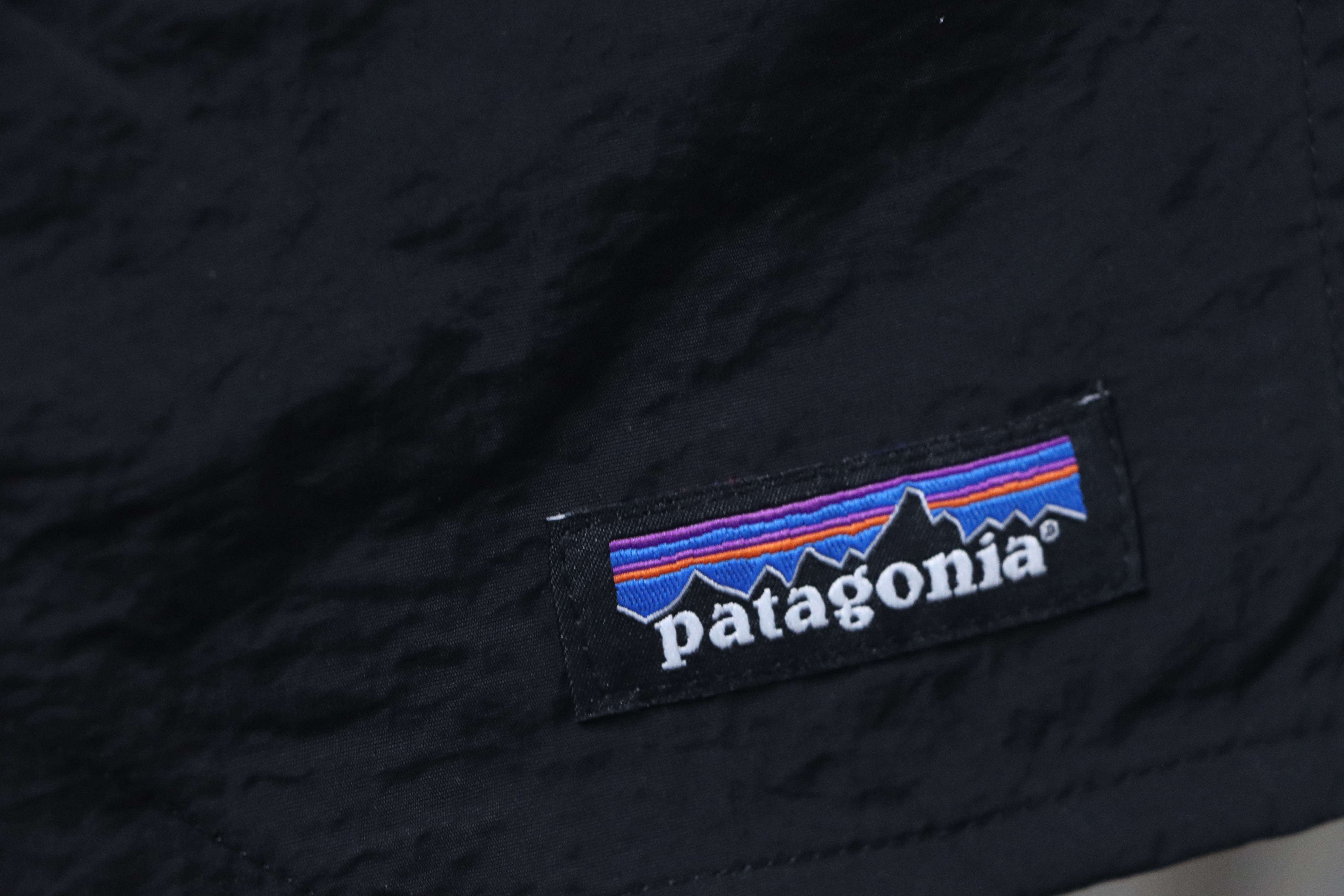 Patagonia P-6 Logo Responsibili Logo Shorts Black