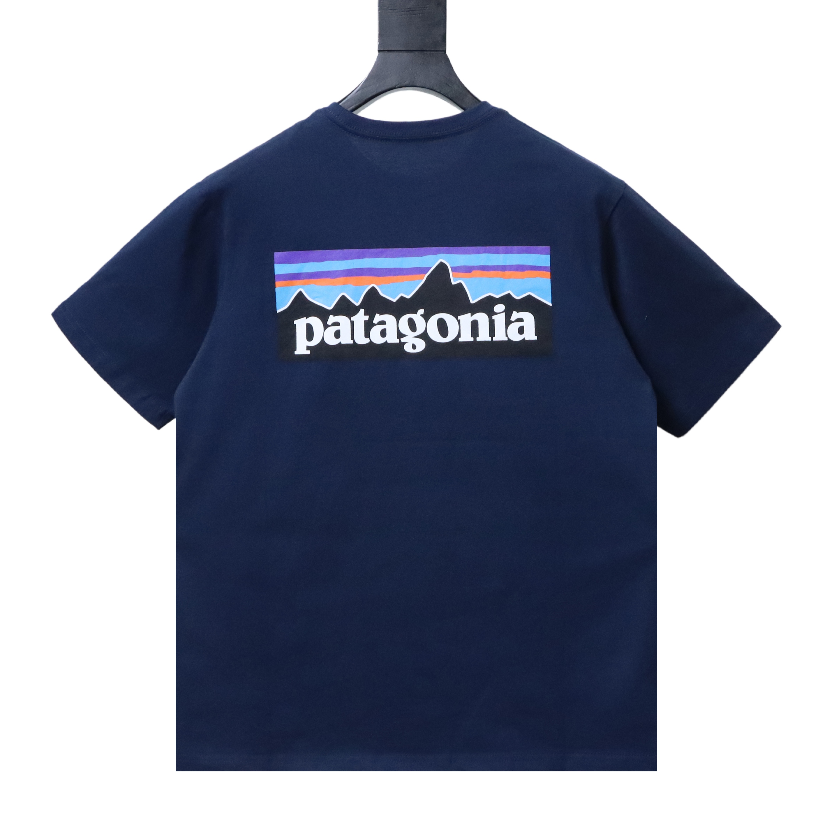 Patagonia P-6 Navy Letter Short Sleeve T-Shirt