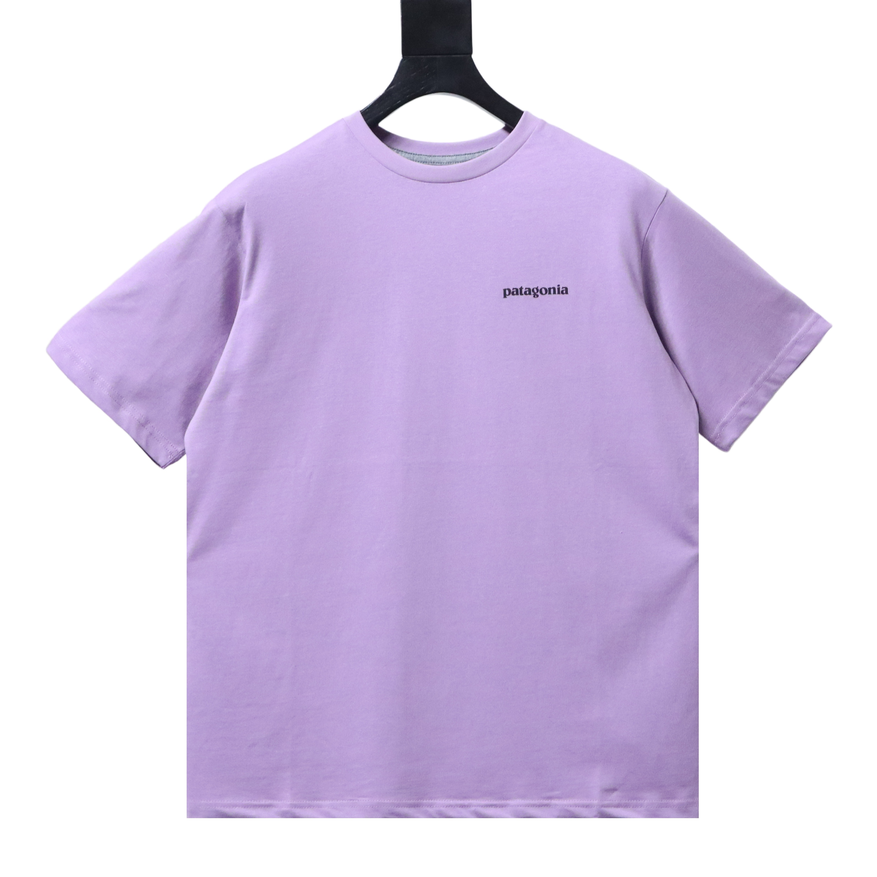 Patagonia P-6 Purple Letter Short Sleeve T-Shirt