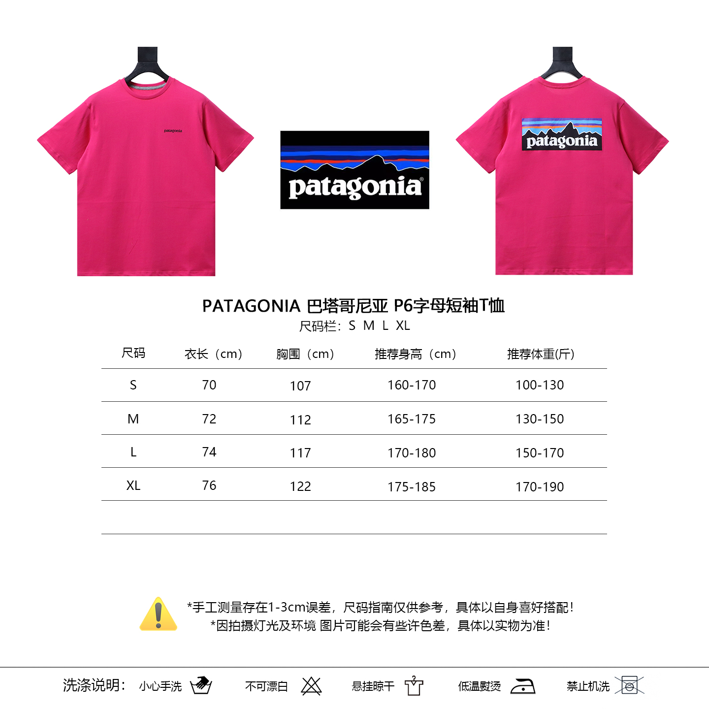 Patagonia P-6 Red Letter Short Sleeve T-Shirt