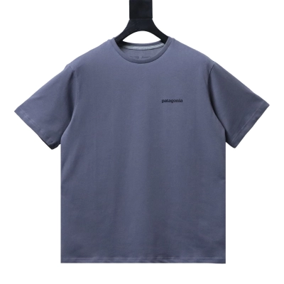 Patagonia P-6 Teal Letter Short Sleeve T-Shirt 02