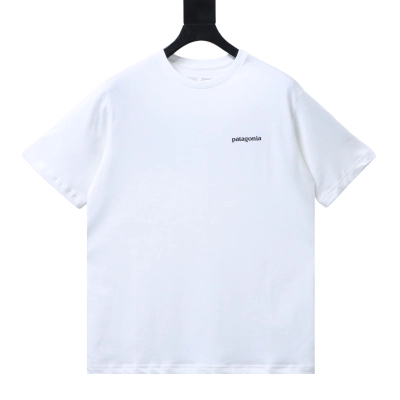 Patagonia P-6 White Letter Short Sleeve T-Shirt 02