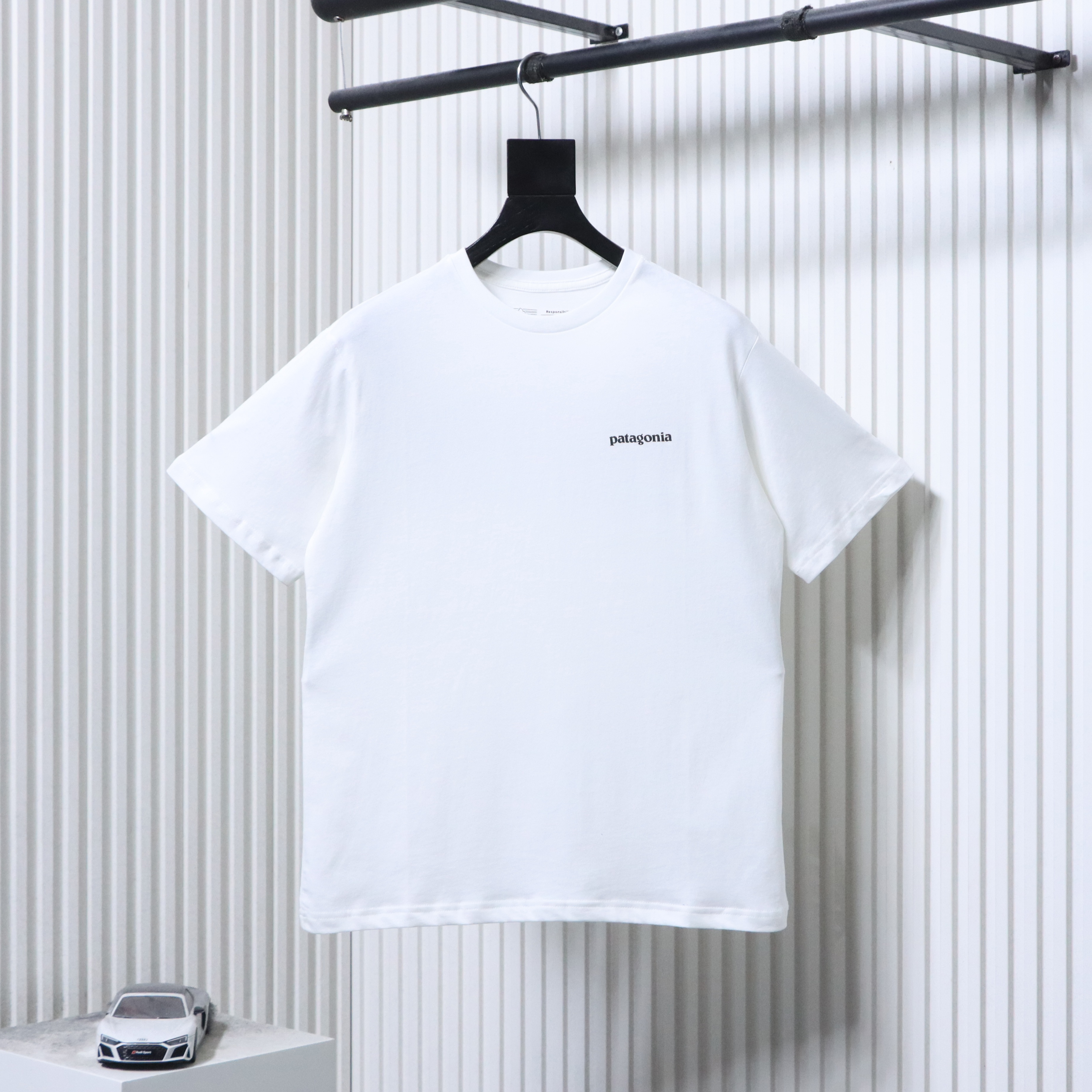 Patagonia P-6 White Letter Short Sleeve T-Shirt