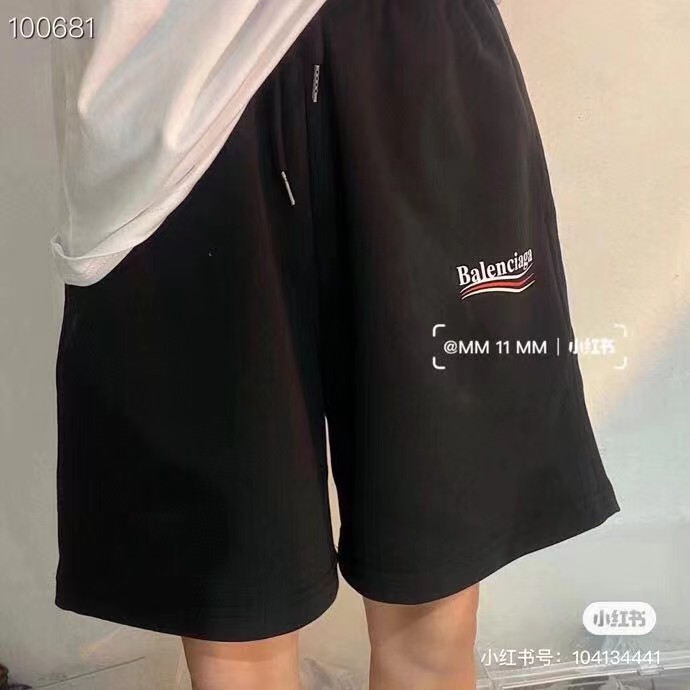 Balenciaga 24FW Embroidery Coke Shorts