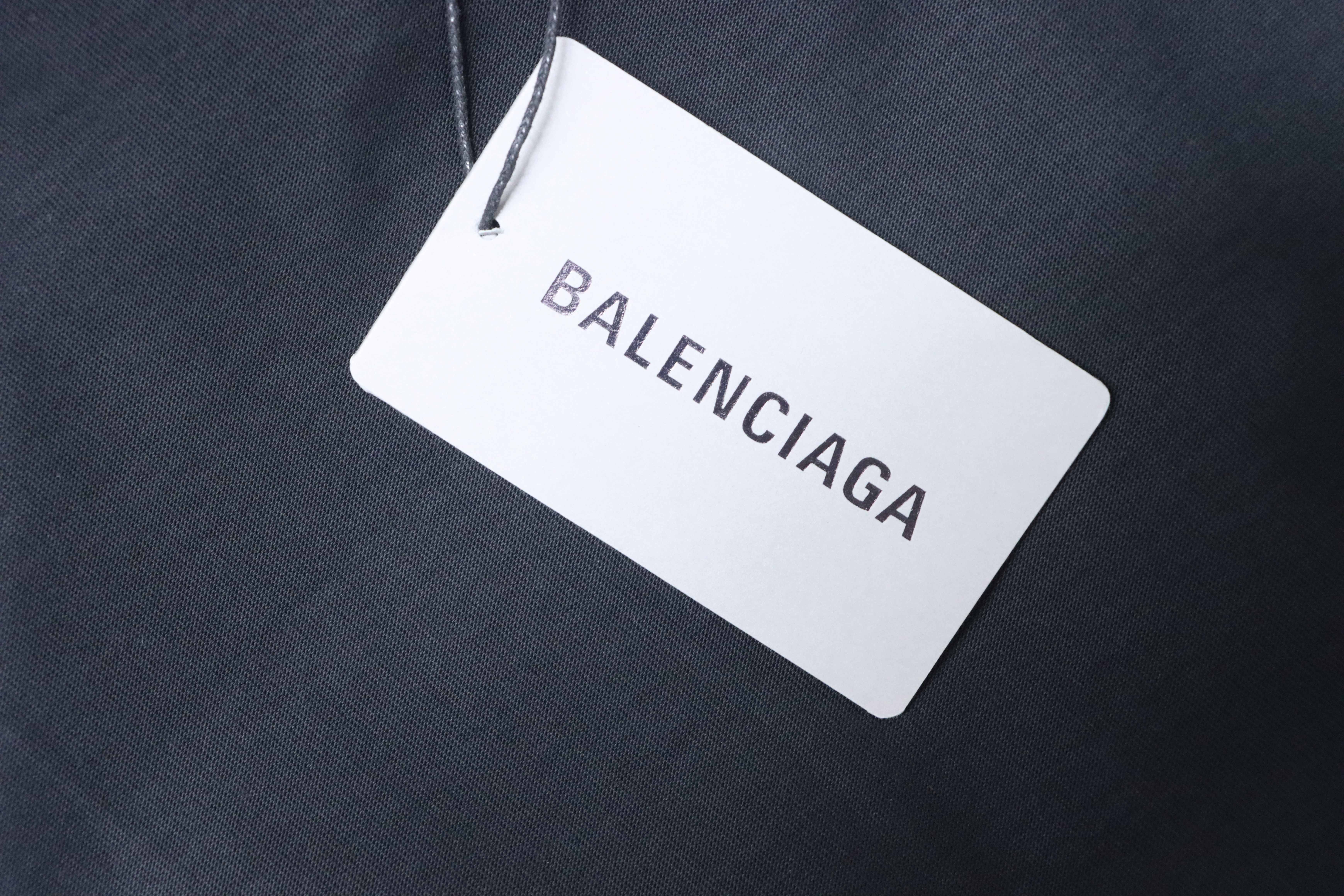Balenciaga 24SS Coke Print Short Sleeve T-Shirt