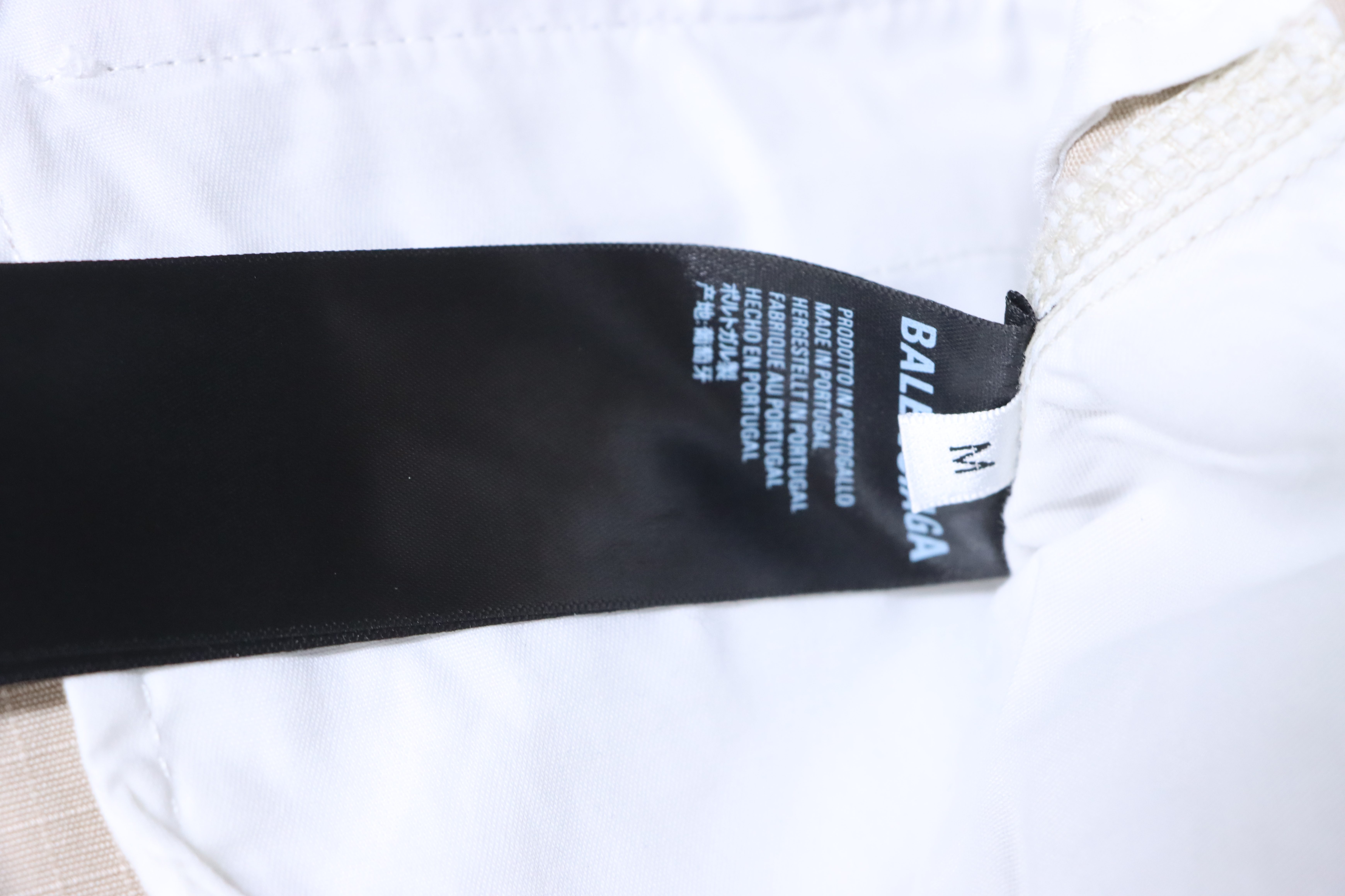 Balenciaga 24SS Heavy Craft Hand-Drawn Shorts