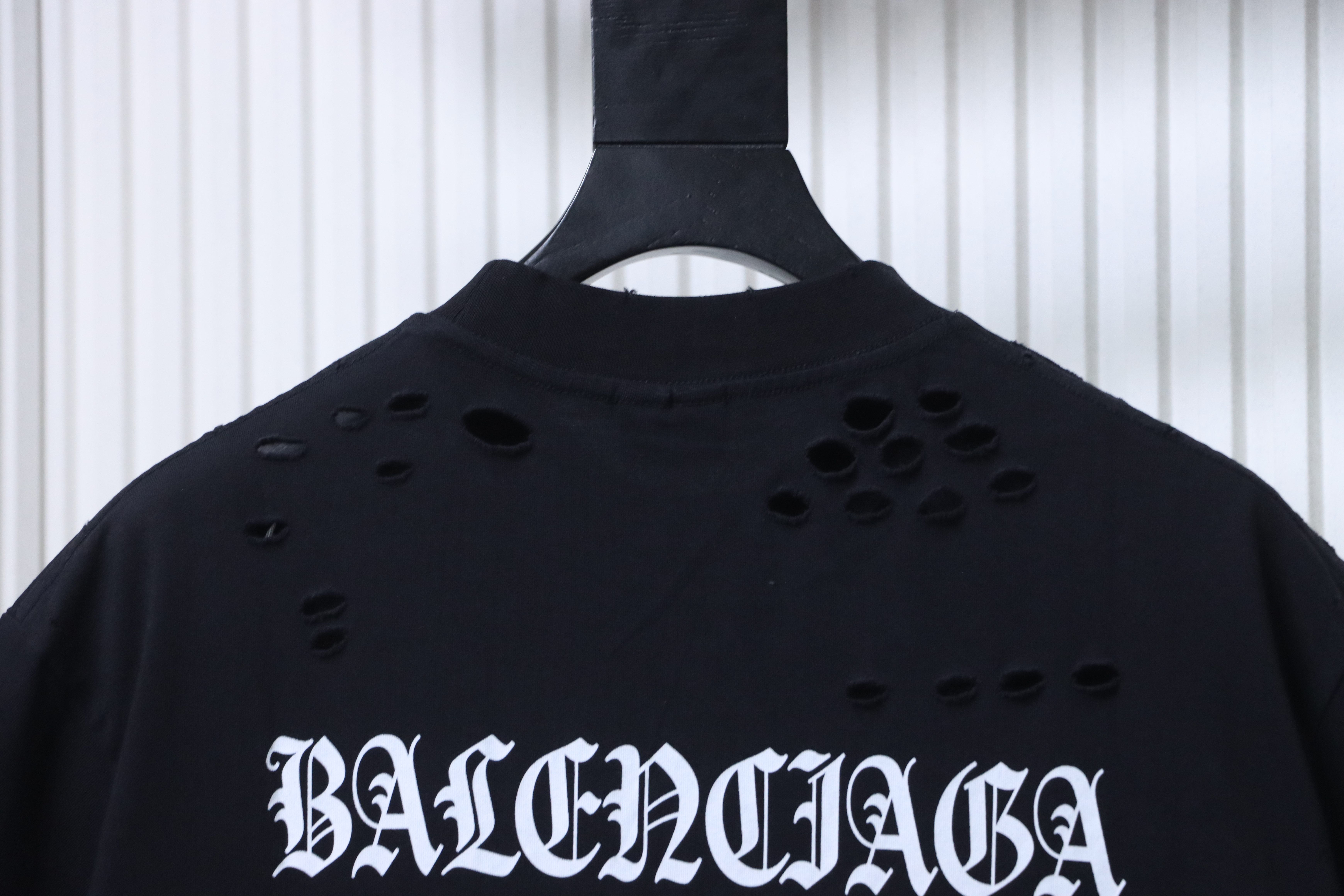Balenciaga 24SS Letter Print Short Sleeve T-Shirt