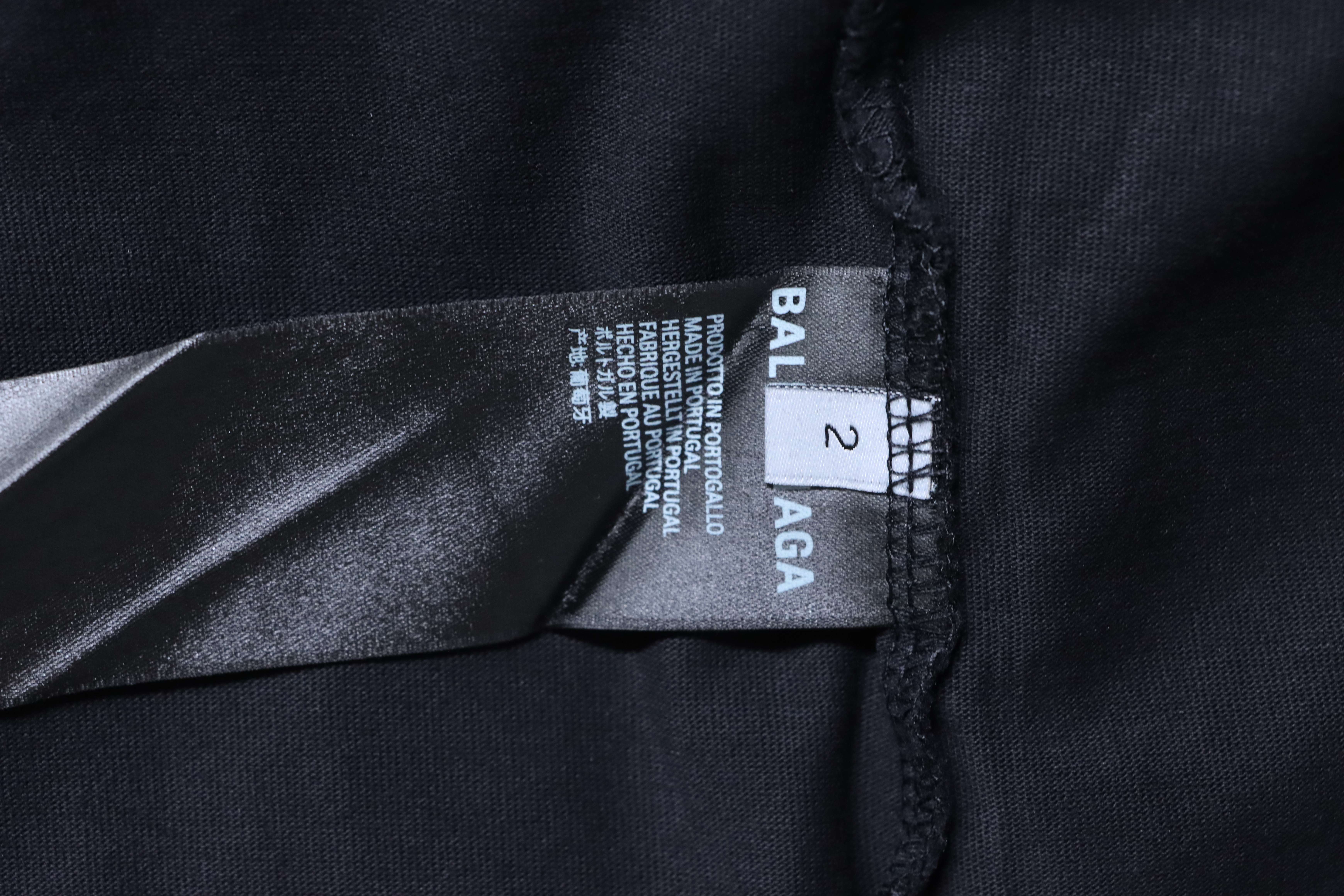 Balenciaga 24SS Letter Print Short Sleeve T-Shirt