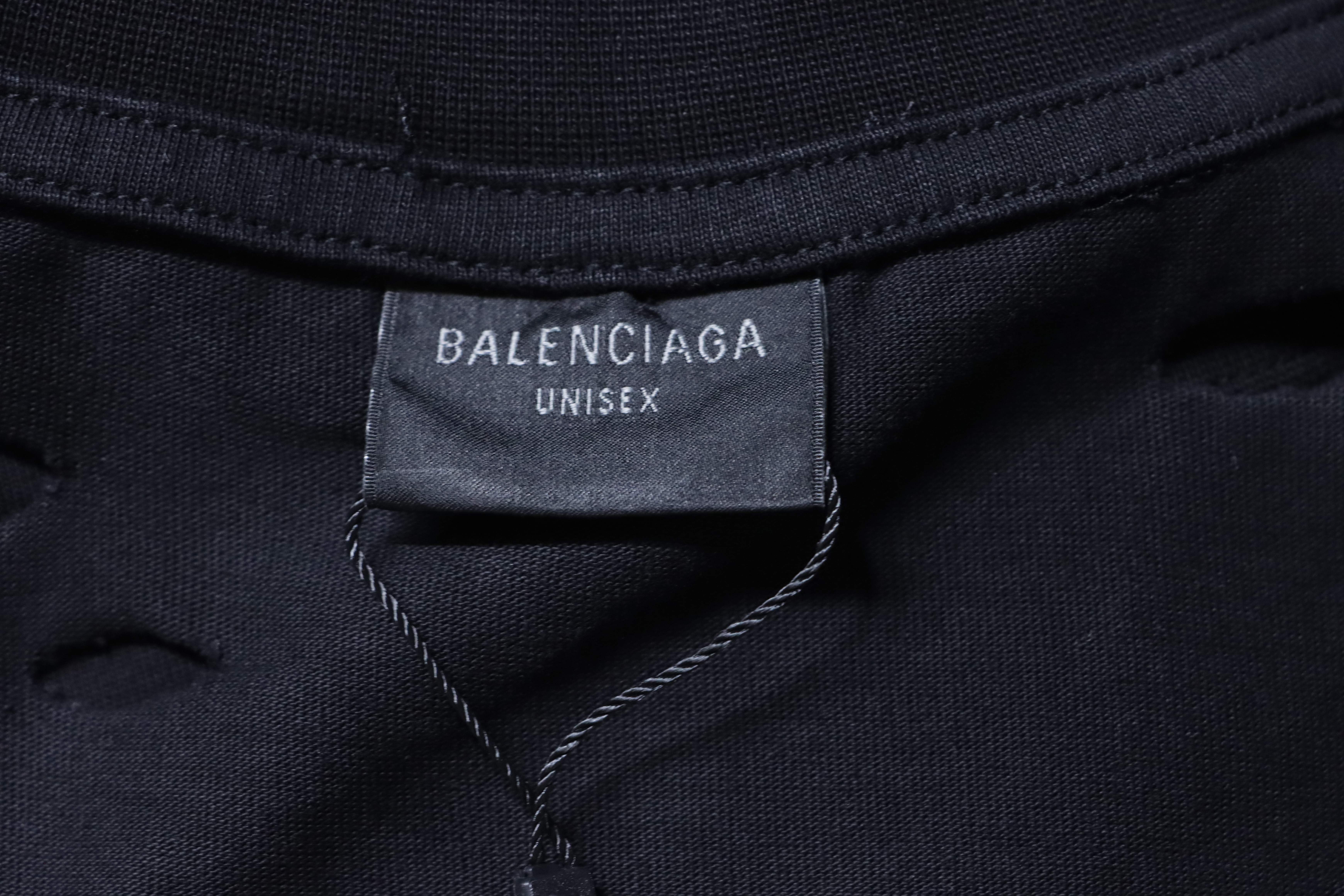 Balenciaga 24SS Letter Print Short Sleeve T-Shirt