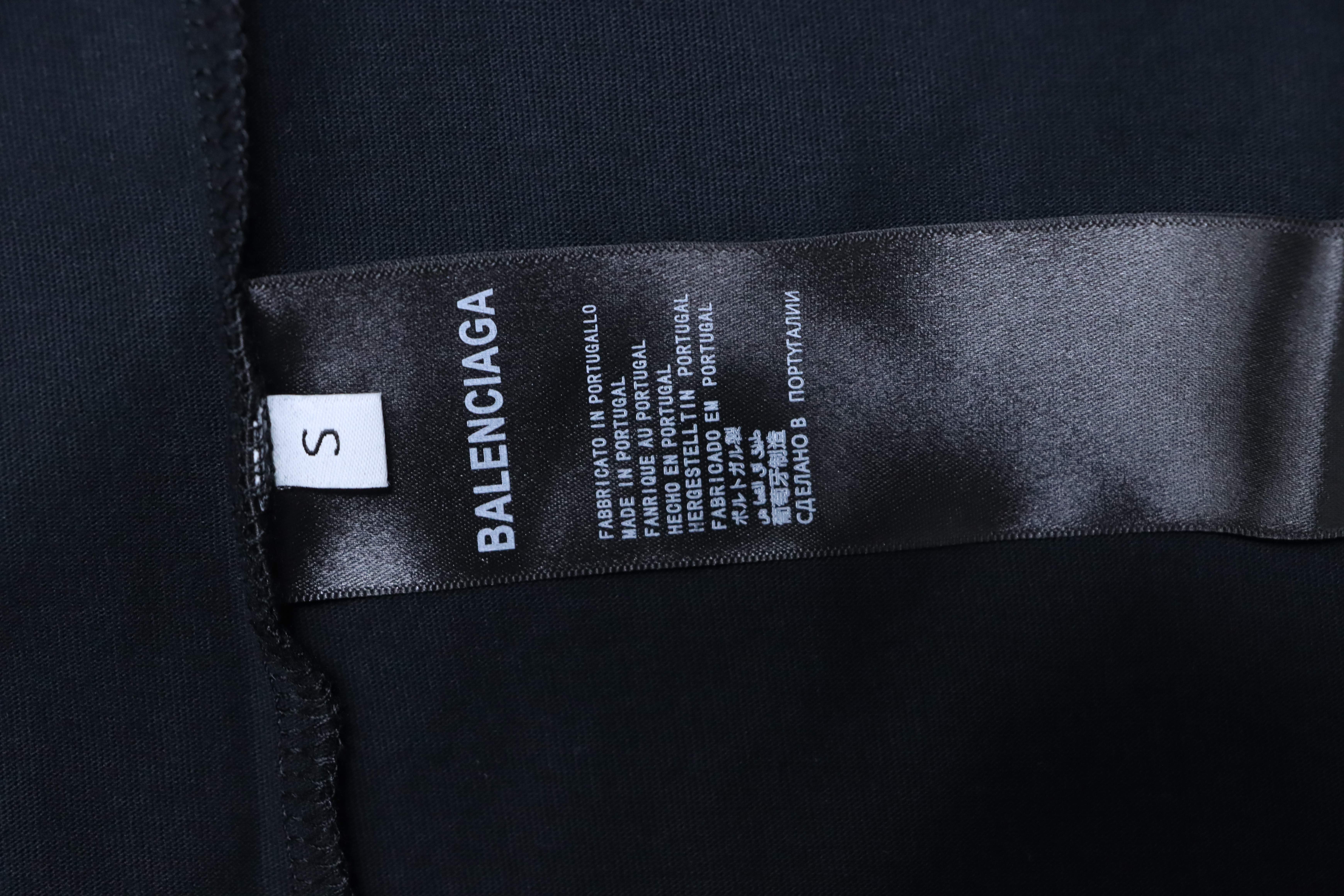 Balenciaga 24SS New 520 Limited .wifi Heart Short Sleeve T-Shirt Style 2