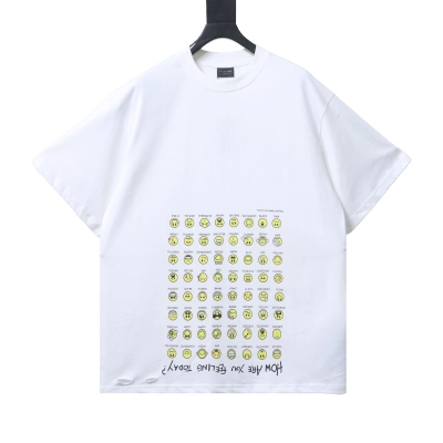 Balenciaga 24SS New Meme Print Short Sleeve T-Shirt Style 1 02