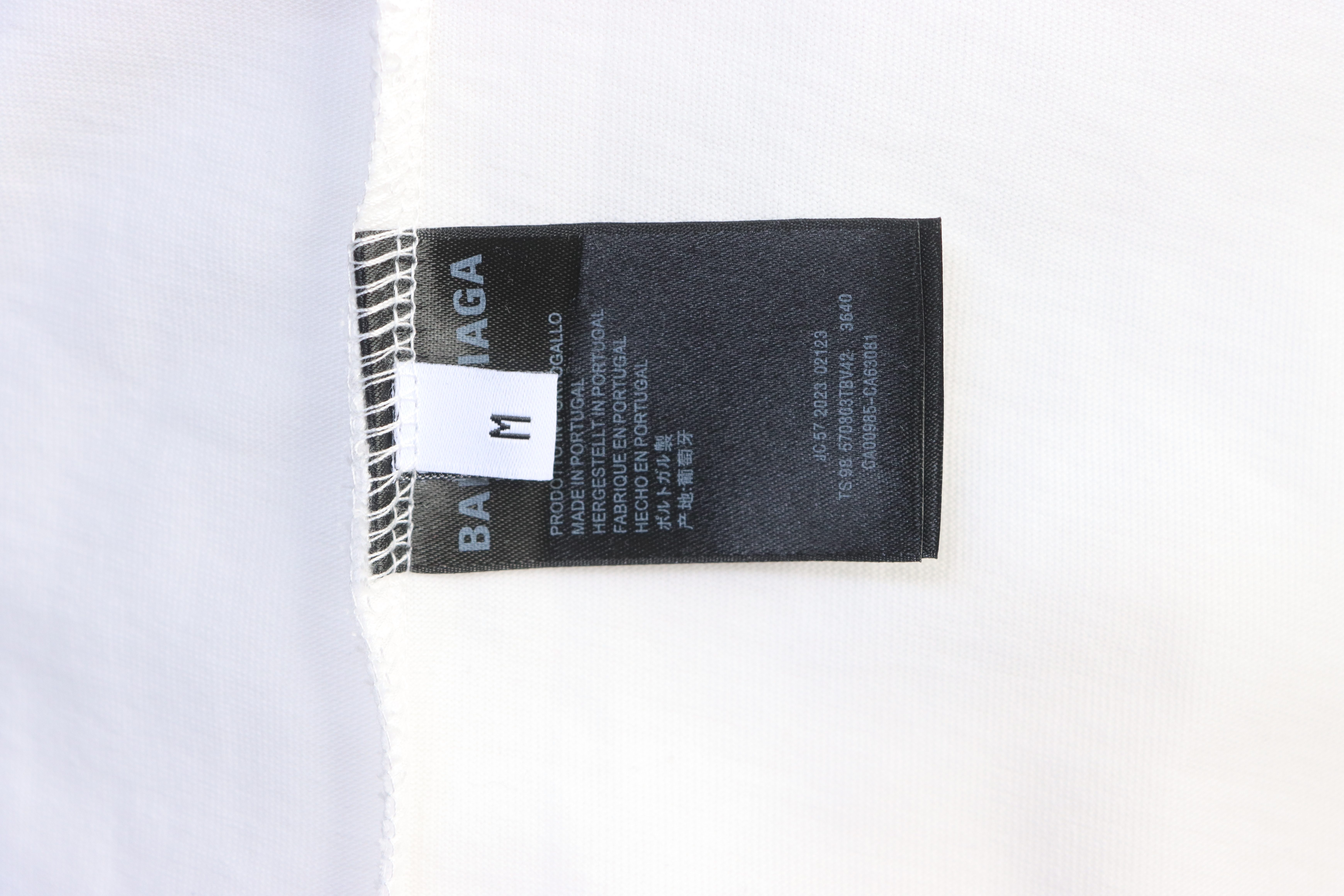 Balenciaga 25SS 3M Ski Series Embroidery Short Sleeve T-Shirt Style 1