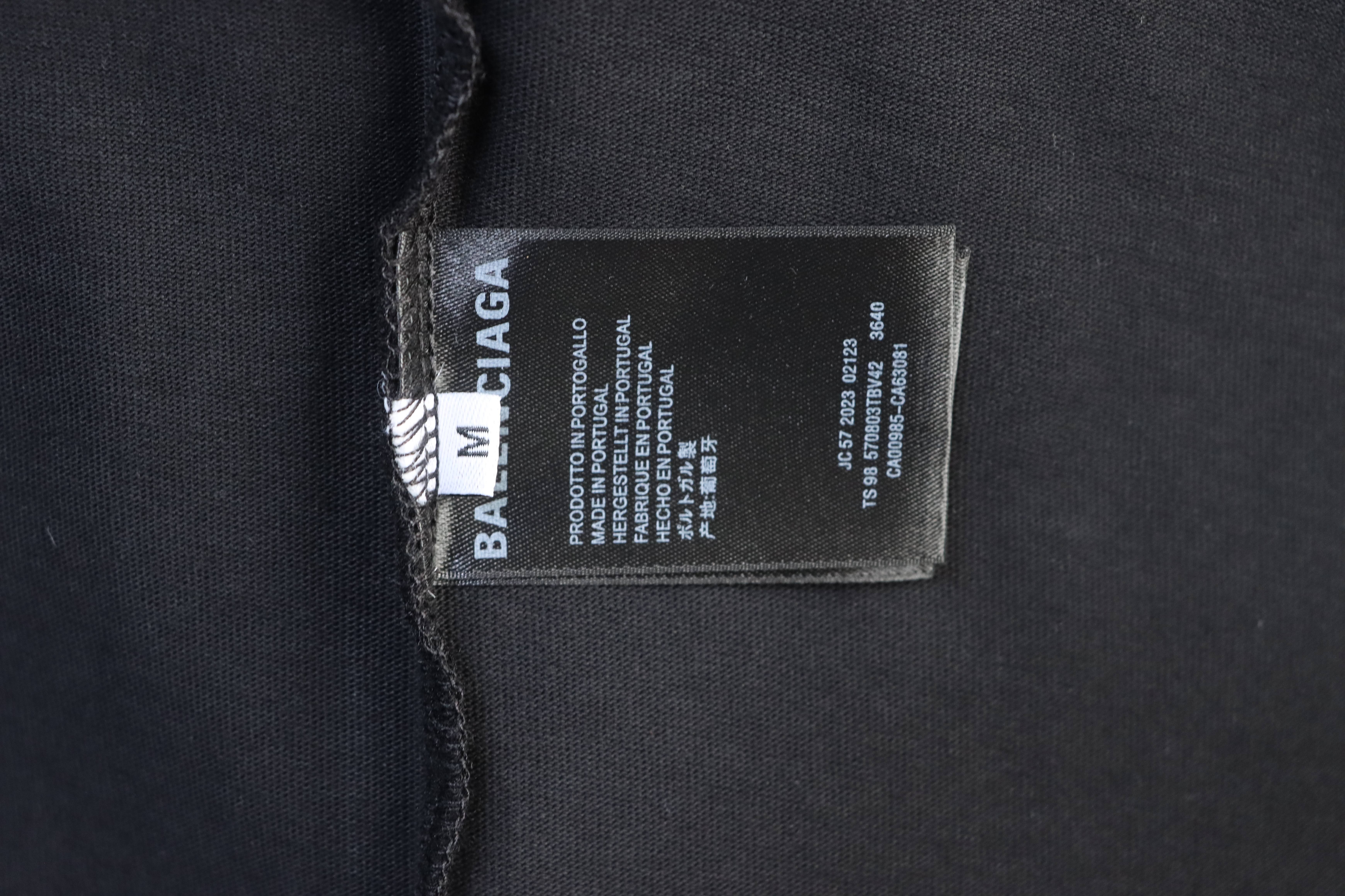 Balenciaga 25SS 3M Ski Series Embroidery Short Sleeve T-Shirt Style 2