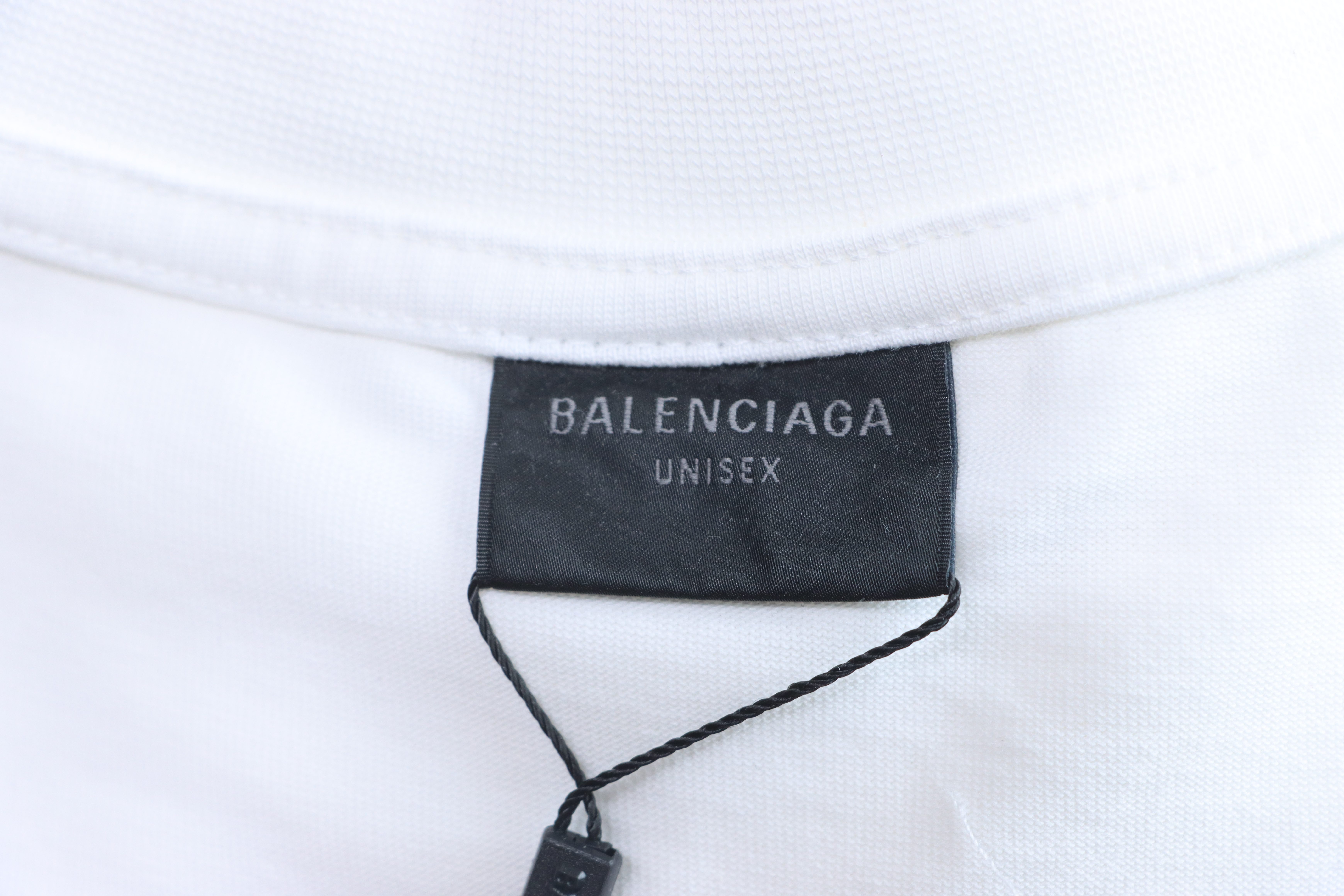 Balenciaga 25SS New Destroyed Graffiti Short Sleeve T-Shirt Style 1