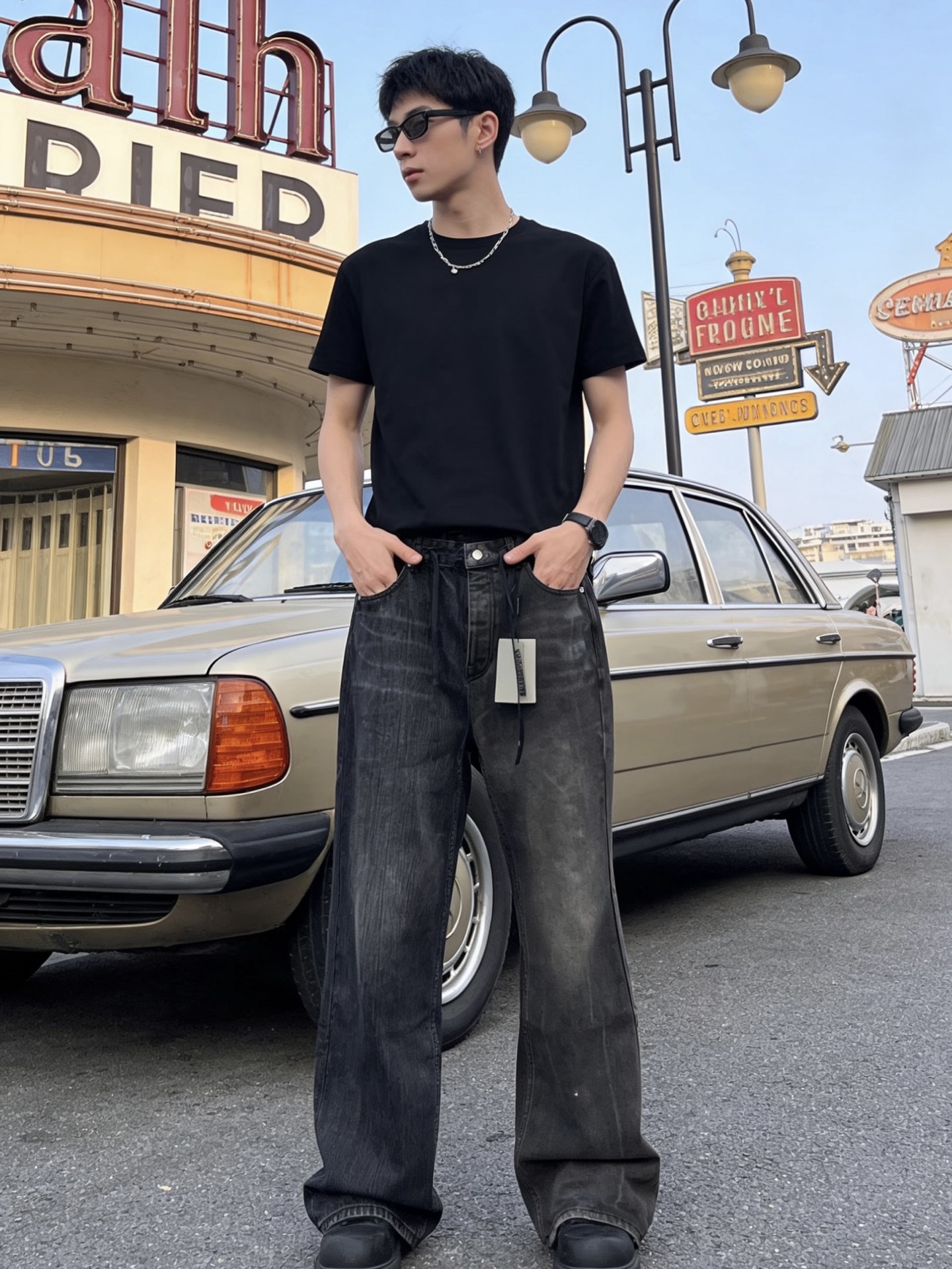 Balenciaga 25SS New Panel Jeans