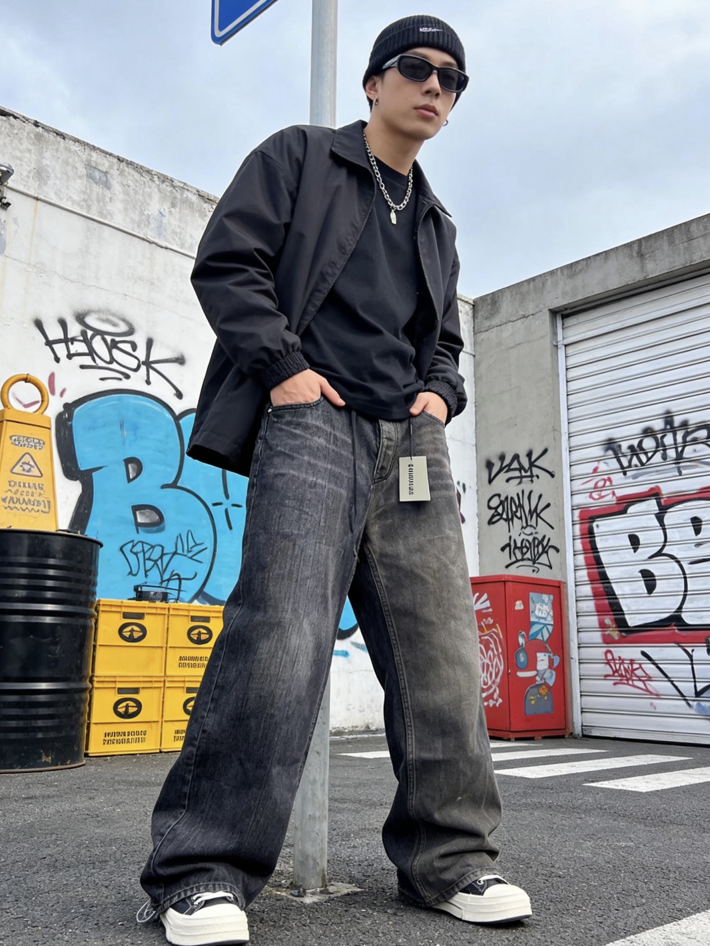 Balenciaga 25SS New Panel Jeans