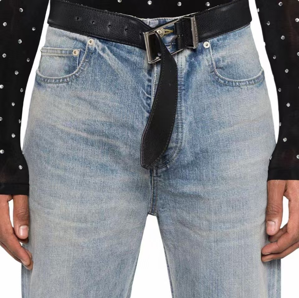Balenciaga 25SS Washed Destroyed Jeans