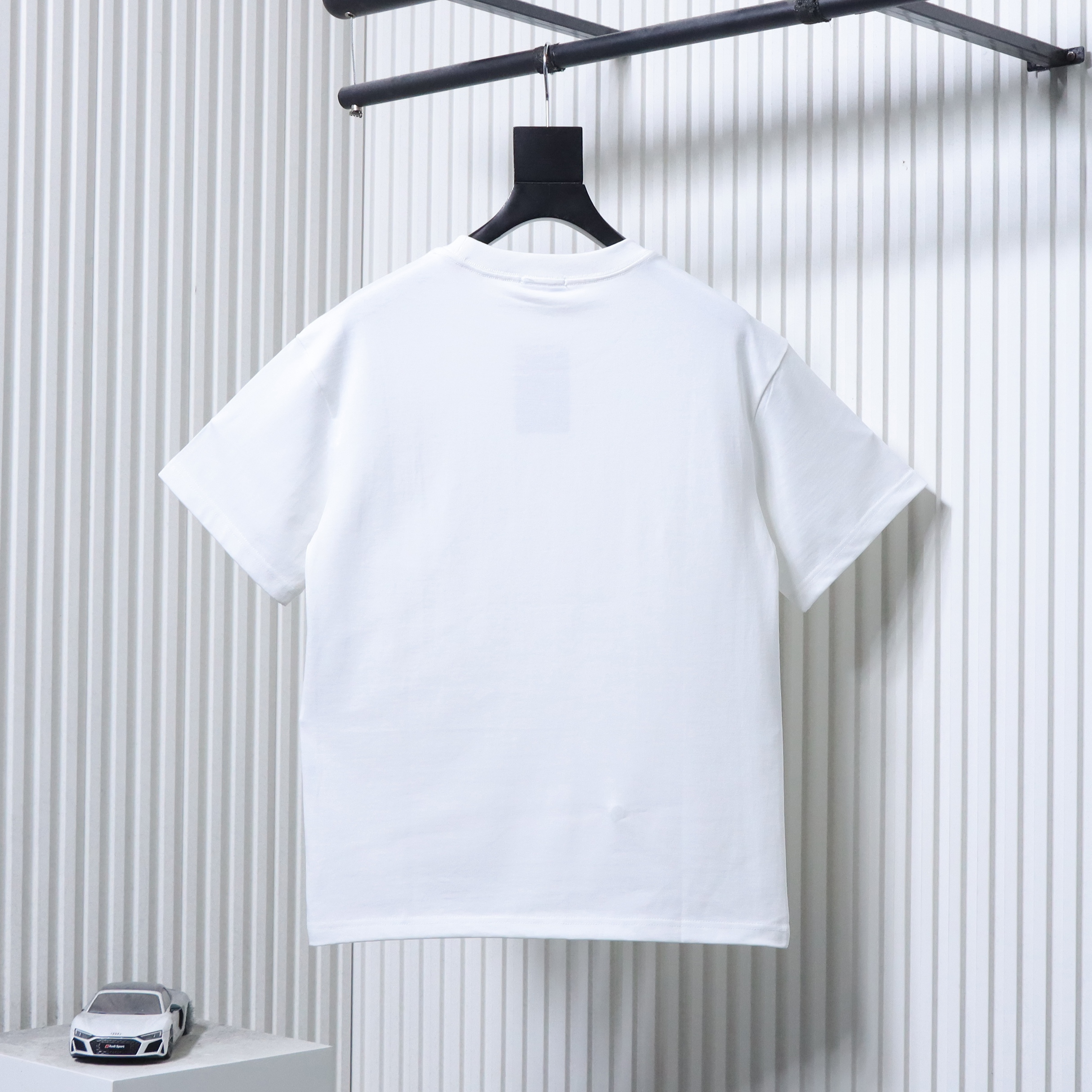 Balenciaga 26SS Badge Embroidery Short Sleeve T-Shirt Style 2