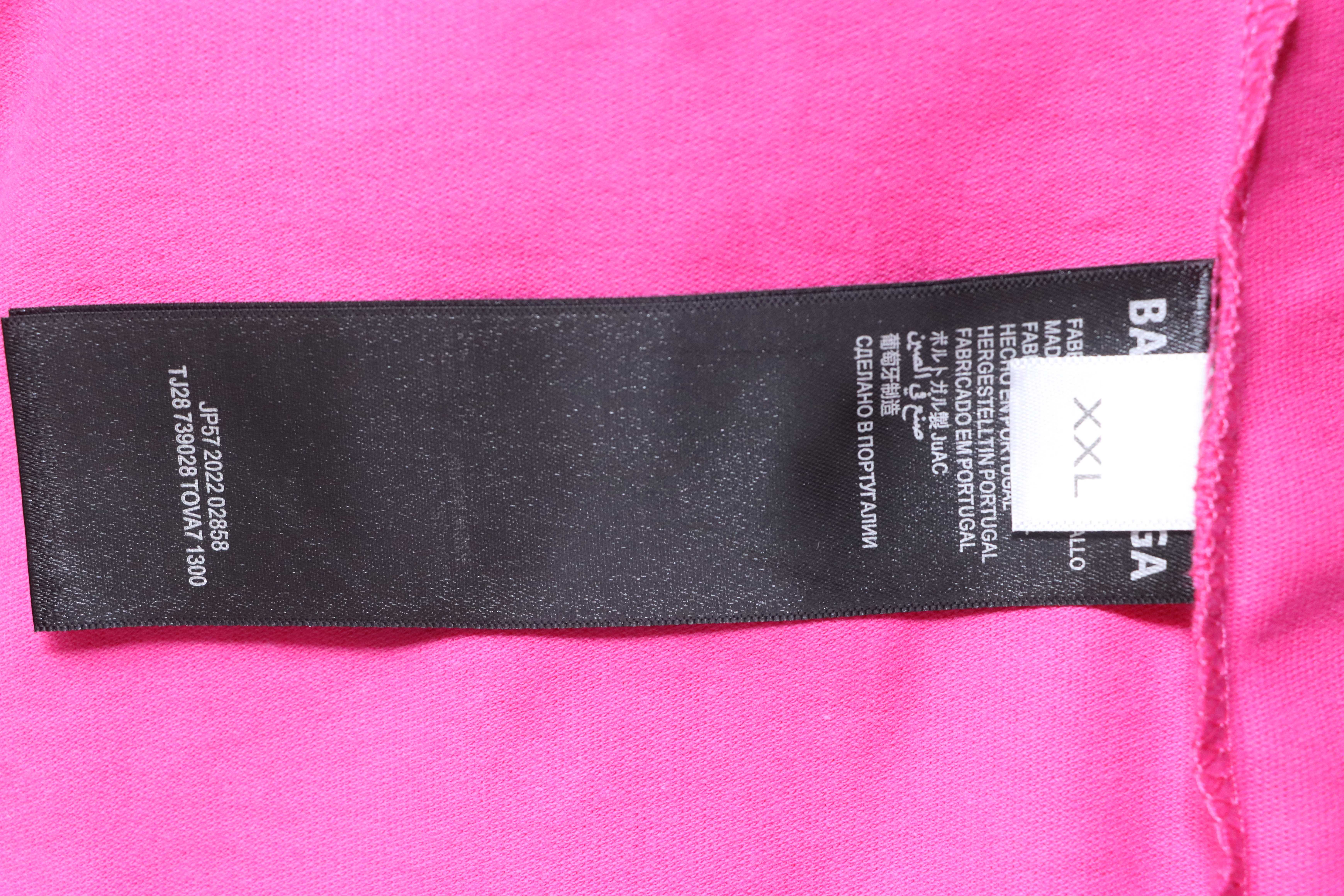 Balenciaga 26SS Chest Small Logo Logo Embroidery Crewneck Short Sleeve T-Shirt Style 3