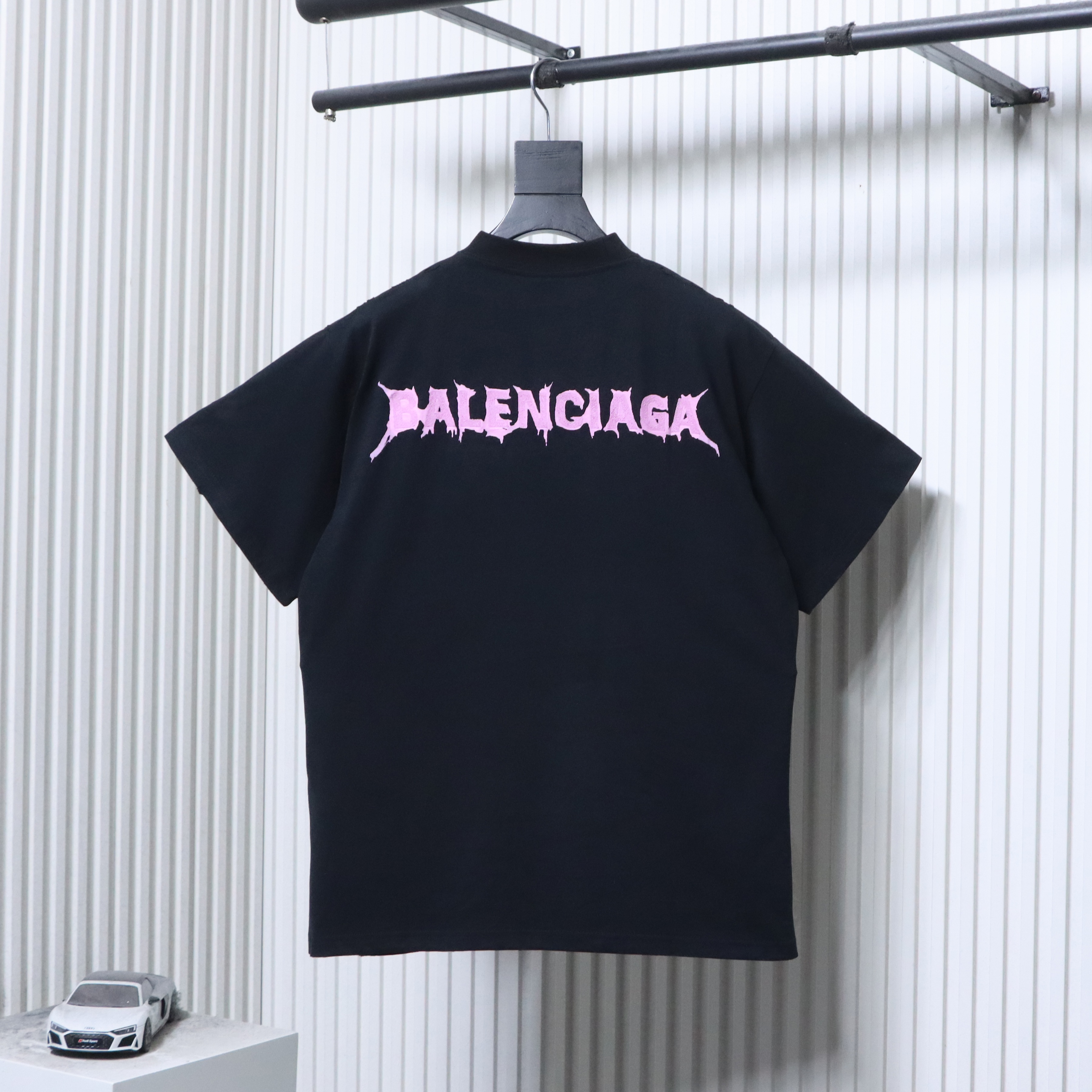 Balenciaga 26SS Destroyed Short Sleeve T-Shirt
