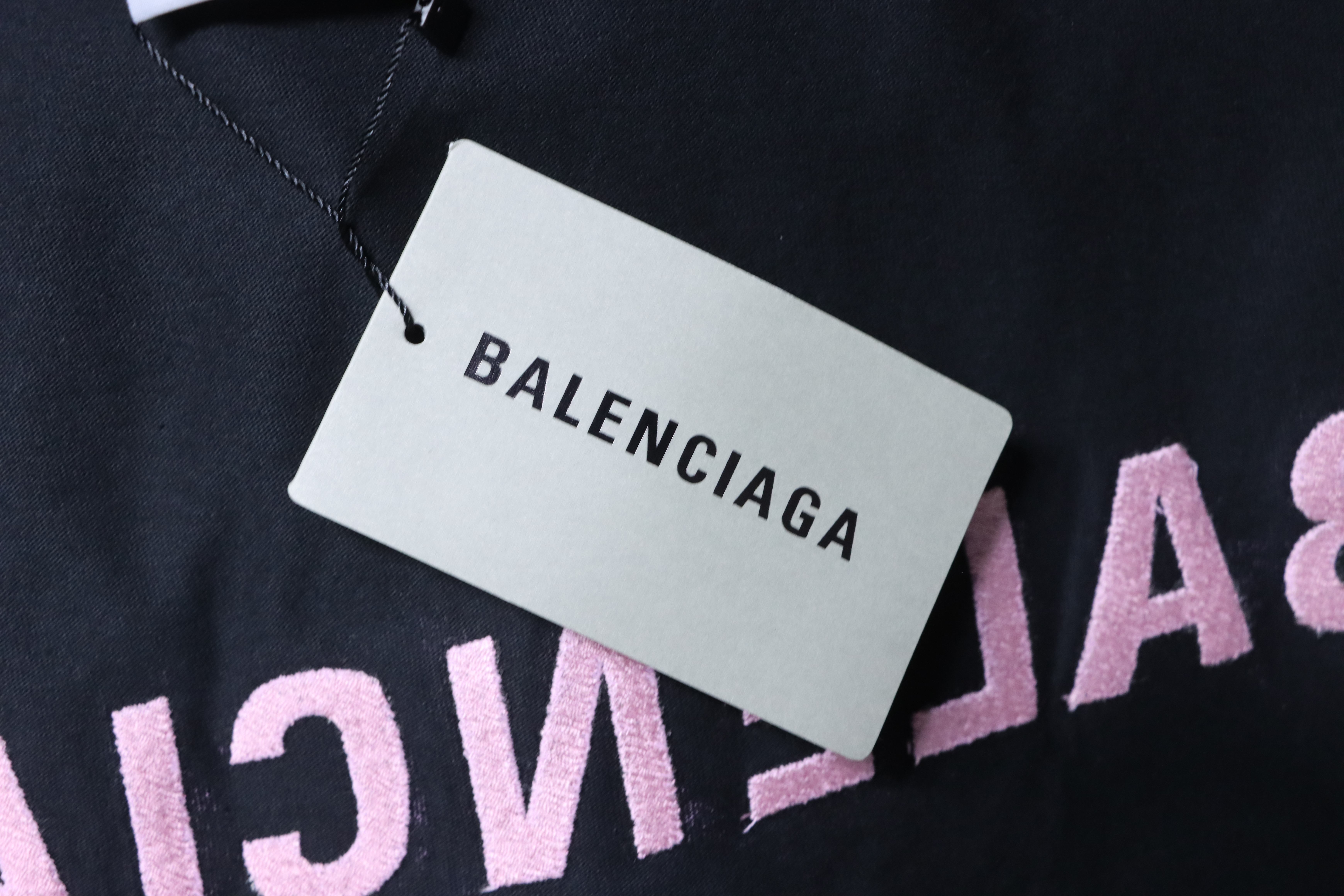 Balenciaga 26SS Destroyed Short Sleeve T-Shirt