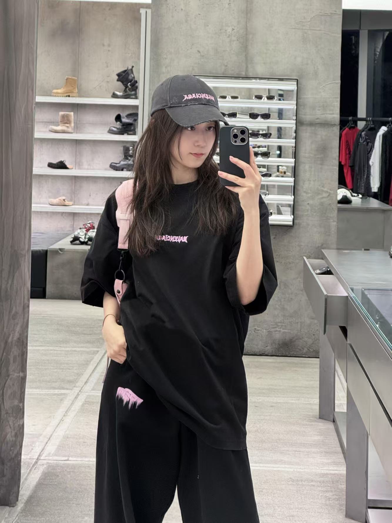 Balenciaga 26SS Destroyed Short Sleeve T-Shirt