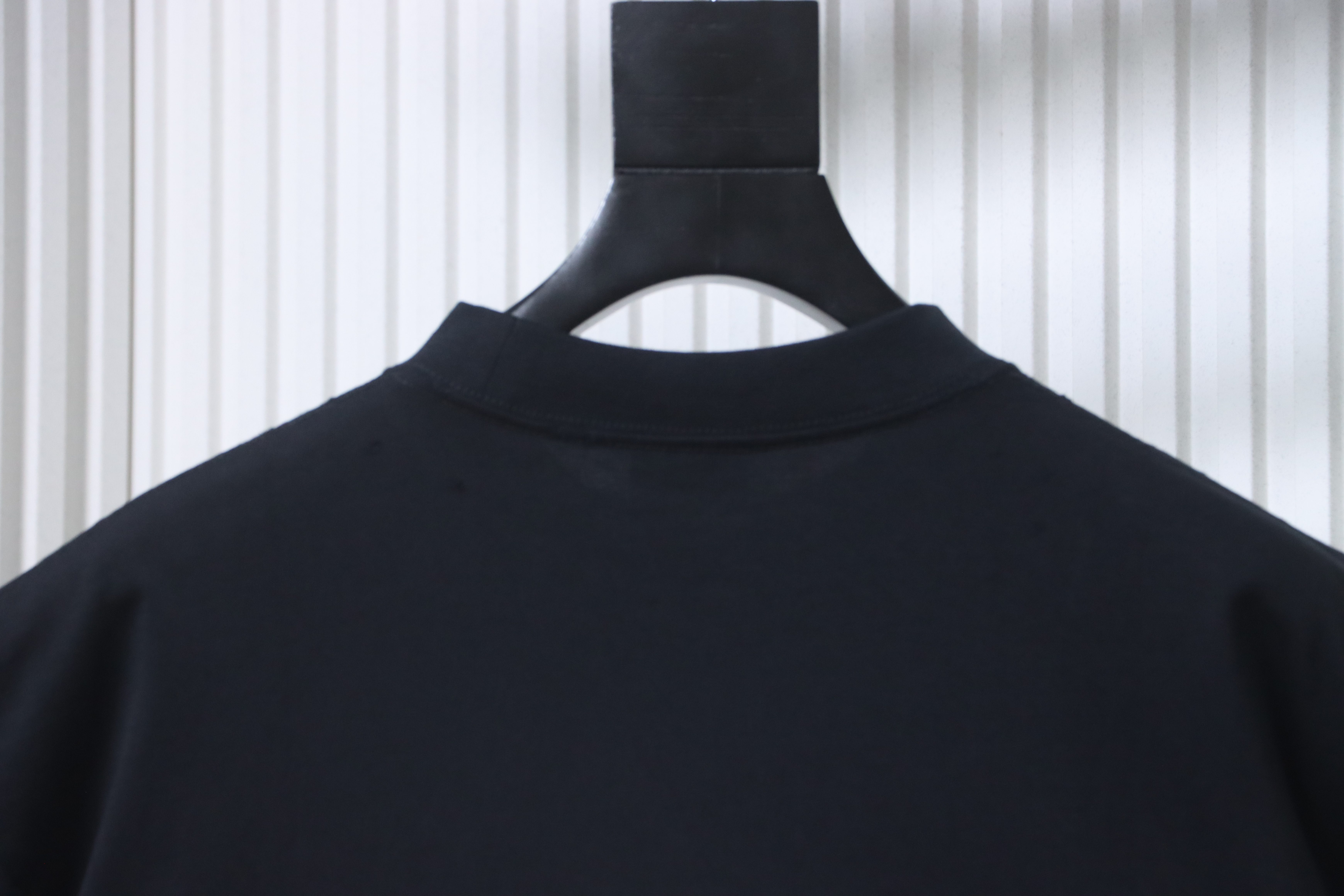 Balenciaga 26SS Glossy Double-Layer Wrinkle Tape Short Sleeve T-Shirt Style 2