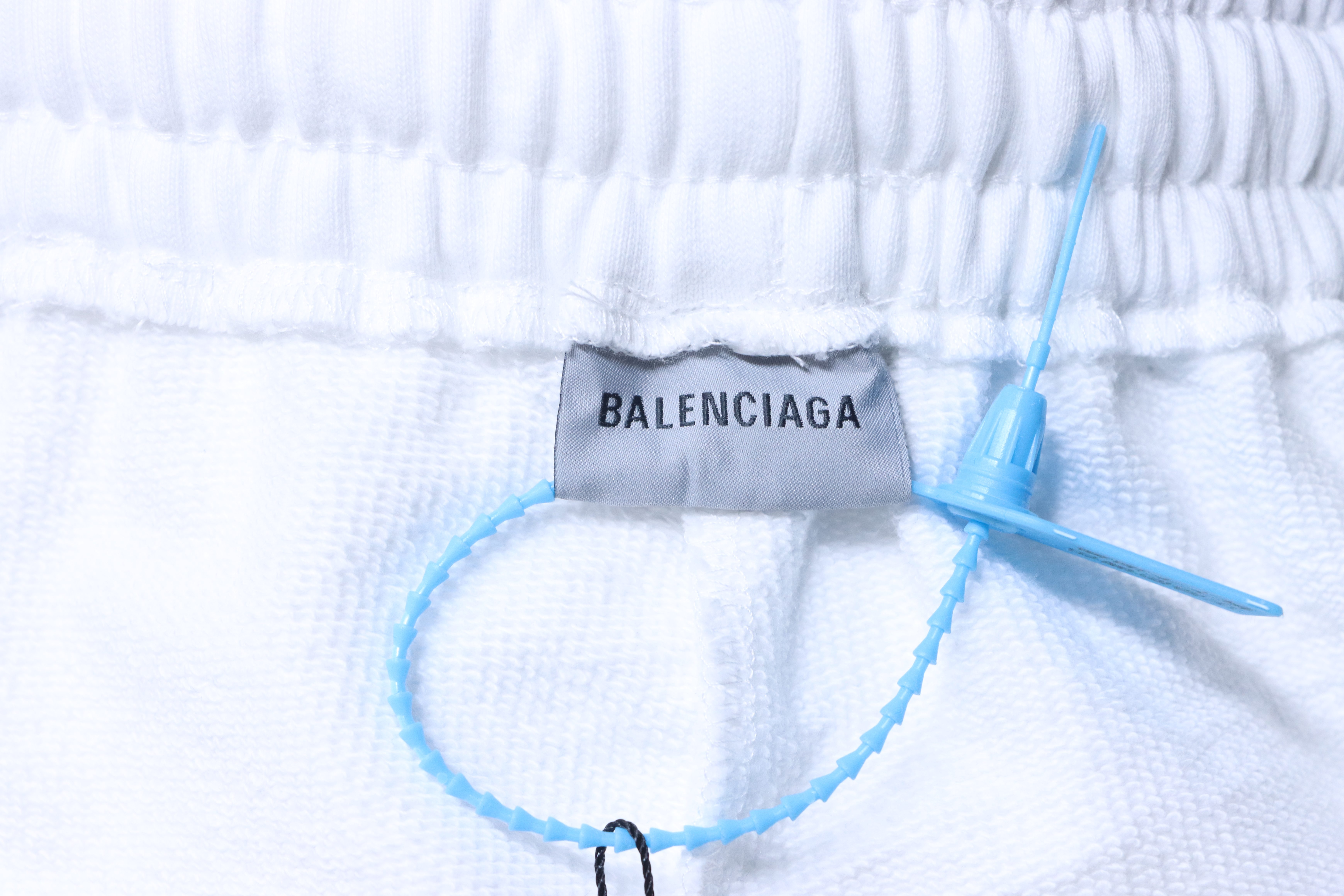 Balenciaga 26SS Glossy Double-Layer Wrinkle Tape Shorts