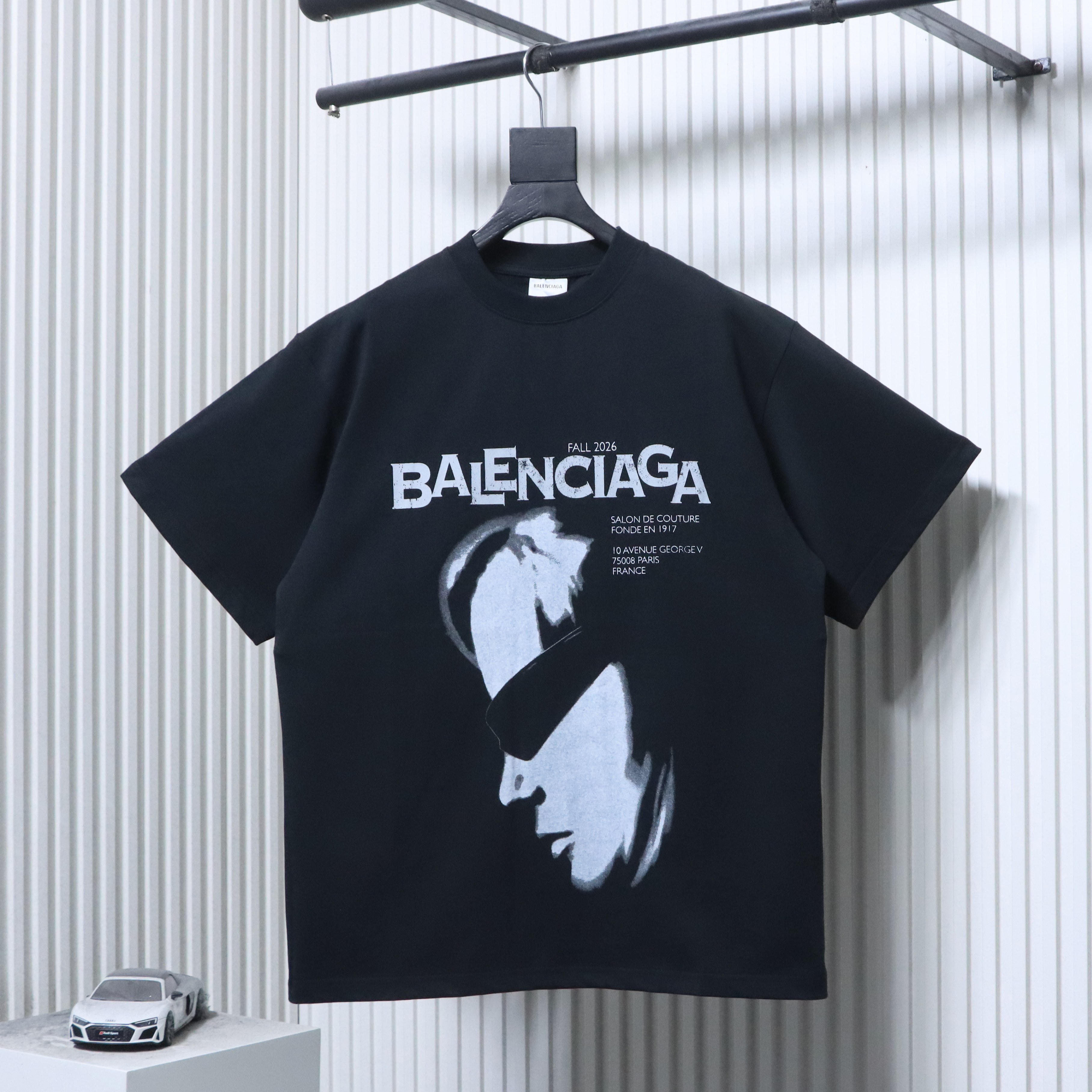 Balenciaga 26SS New Portrait Short Sleeve T-Shirt
