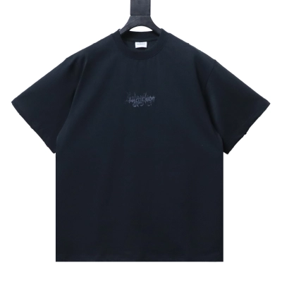 Balenciaga 26SS Print Short Sleeve T-Shirt Style 2 02