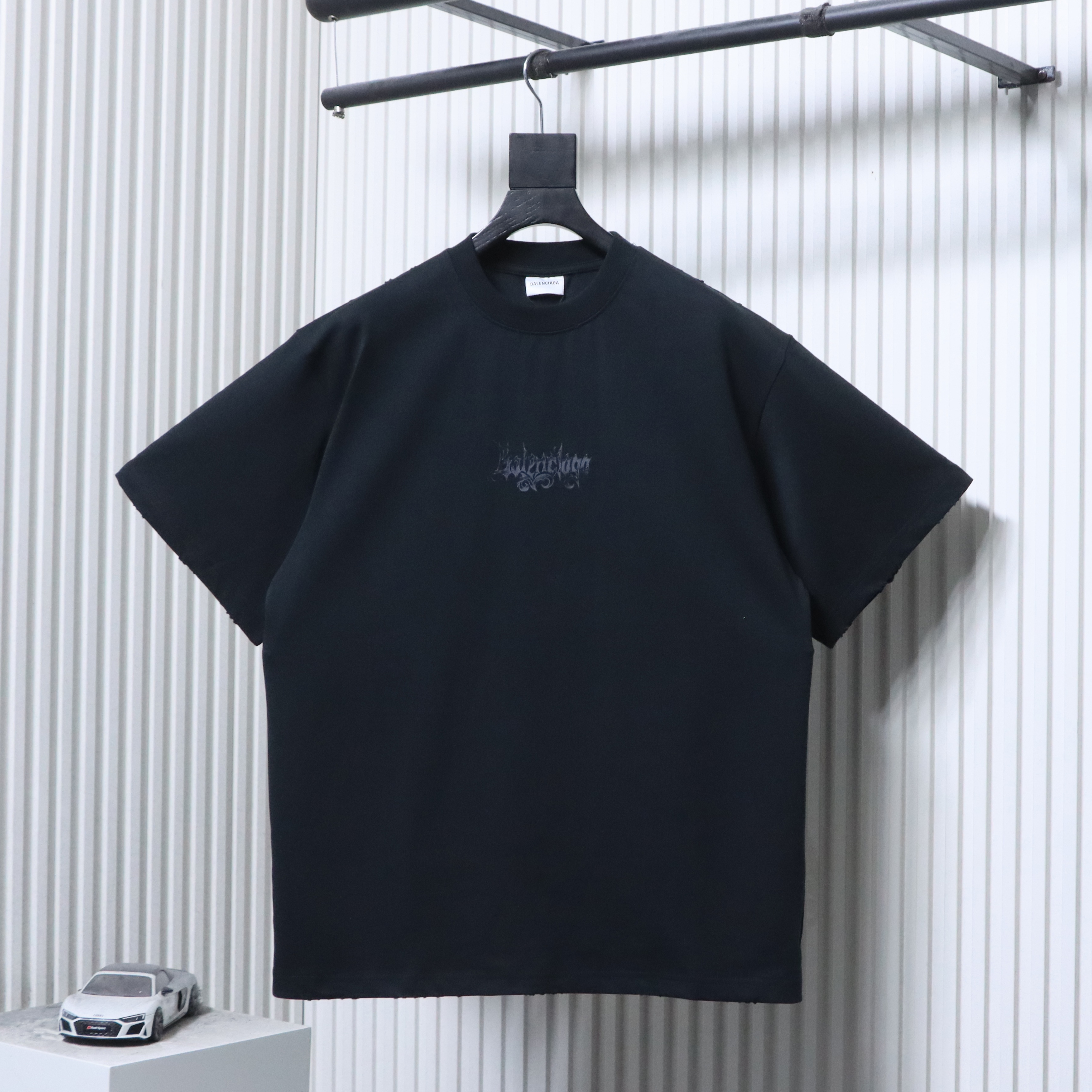 Balenciaga 26SS Print Short Sleeve T-Shirt Style 2