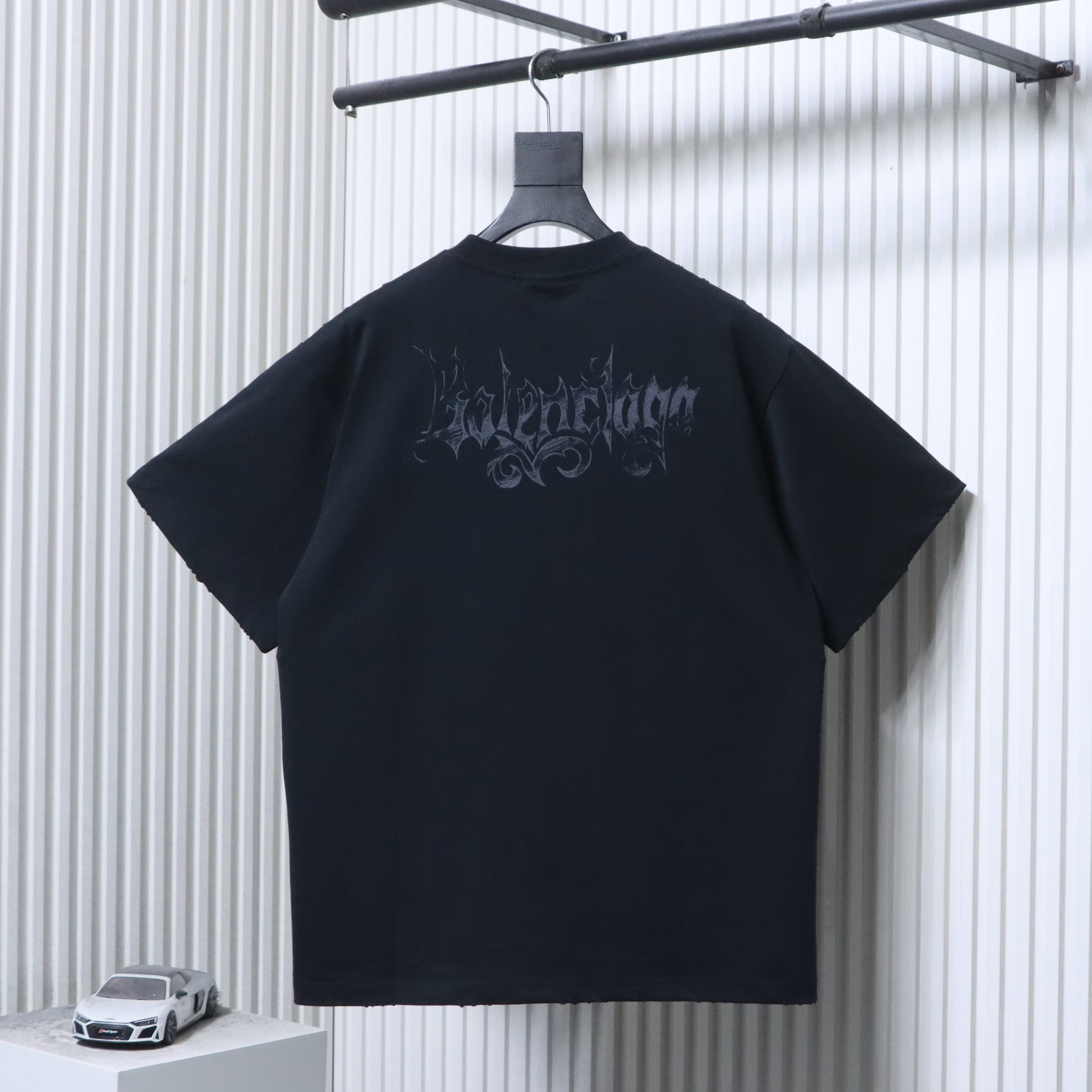 Balenciaga 26SS Print Short Sleeve T-Shirt Style 2