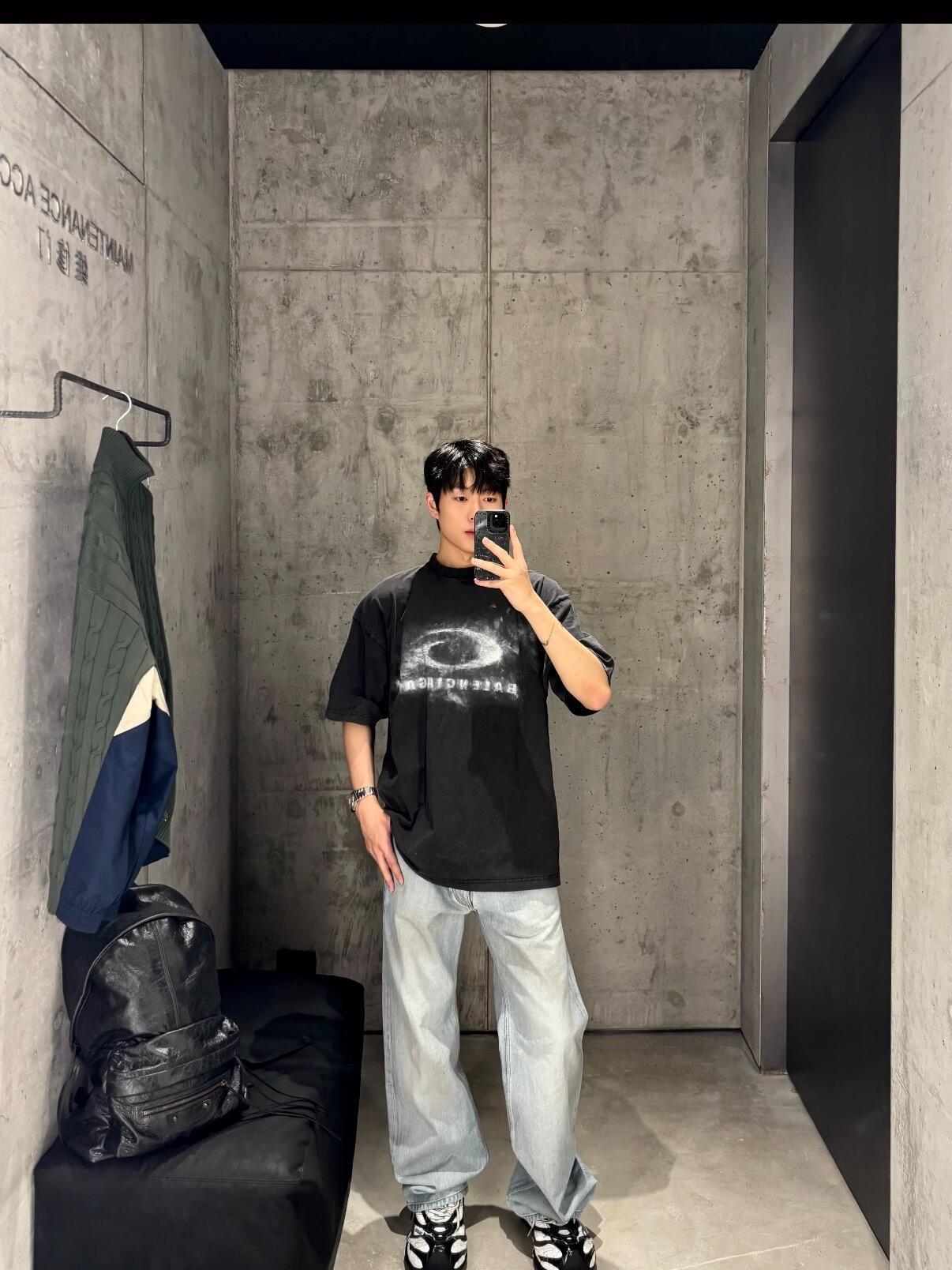 Balenciaga 26SS Ring Short Sleeve T-Shirt