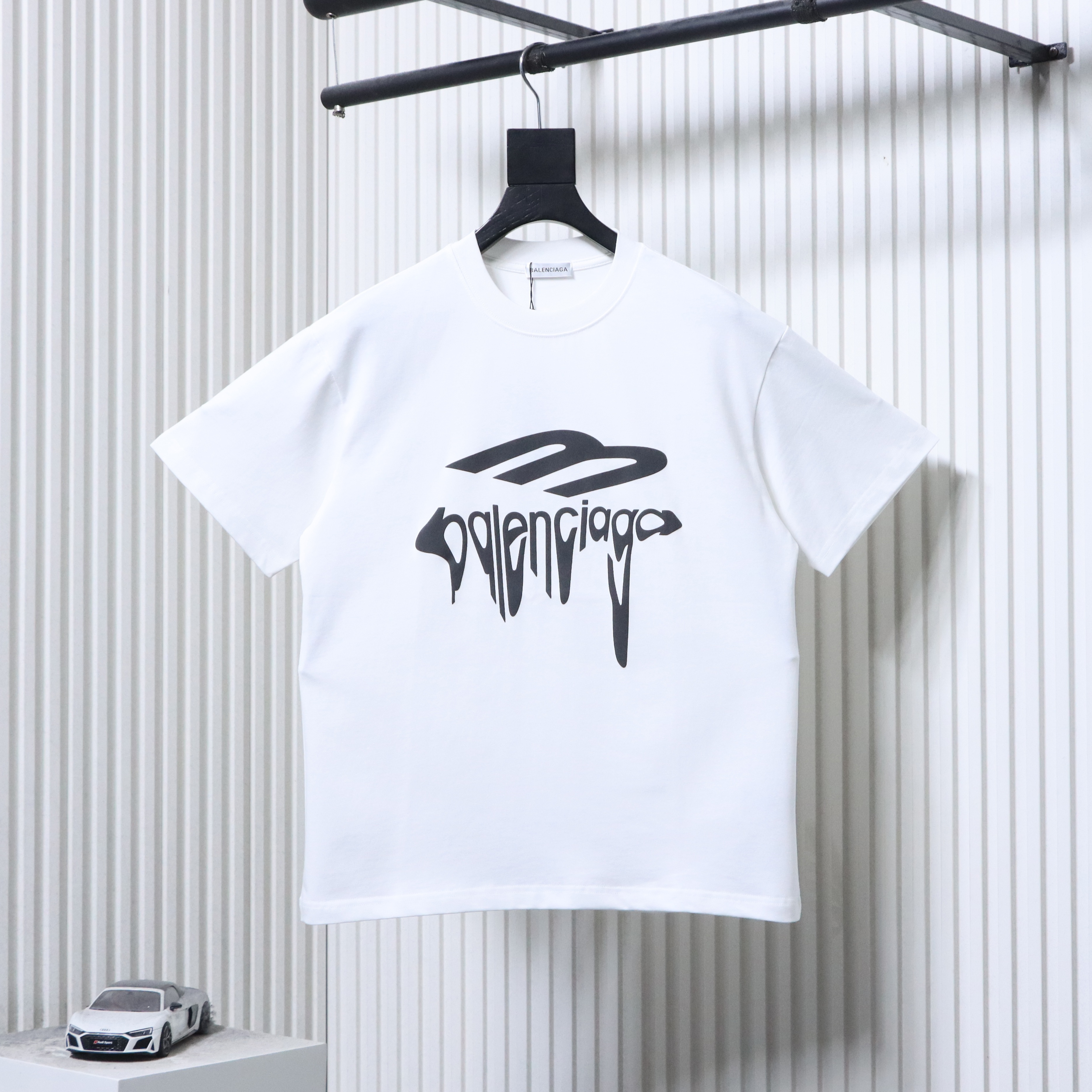 Balenciaga 3B Dissolve Letter Short Sleeve T-Shirt Style 1