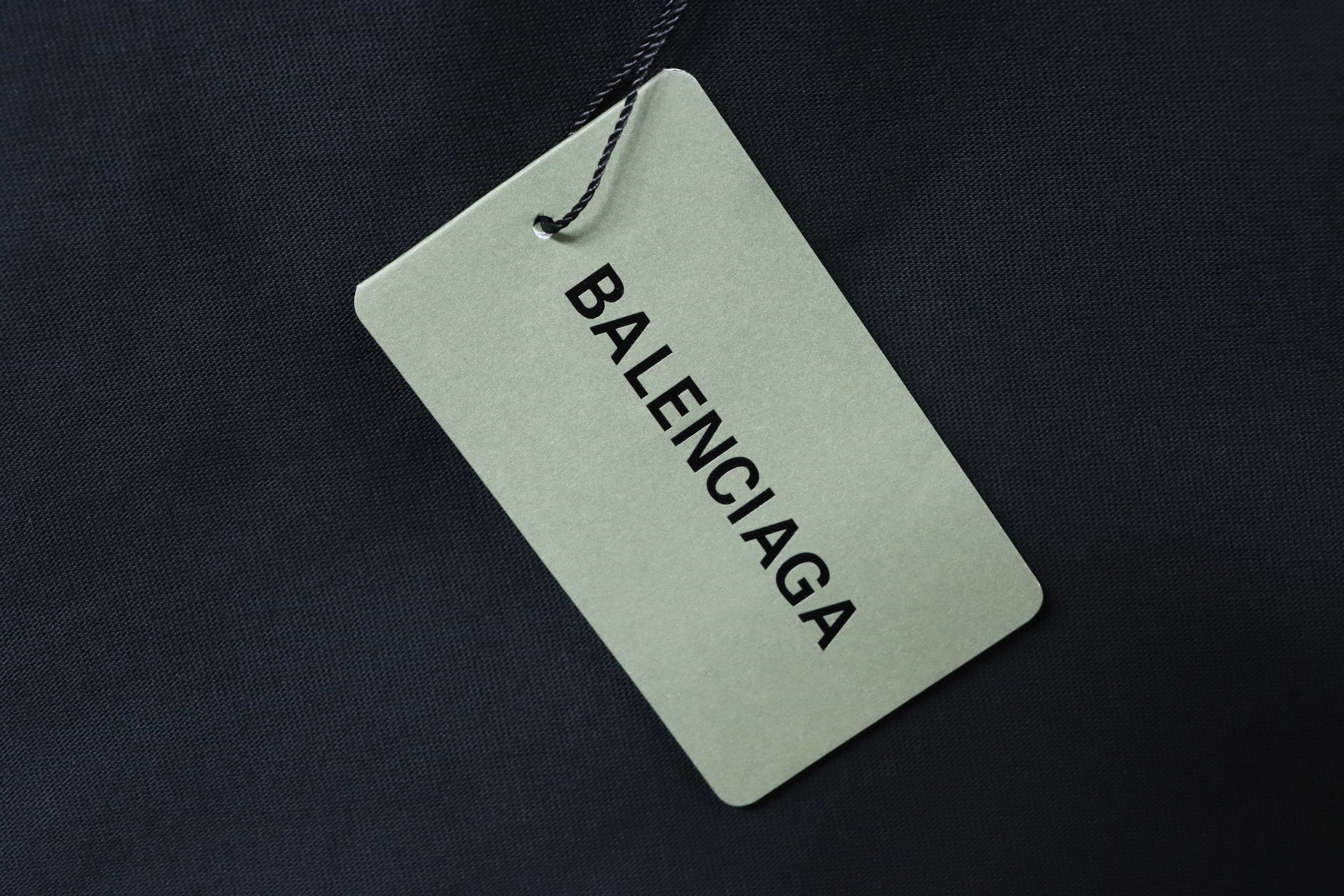 Balenciaga 3B Dissolve Letter Short Sleeve T-Shirt Style 2