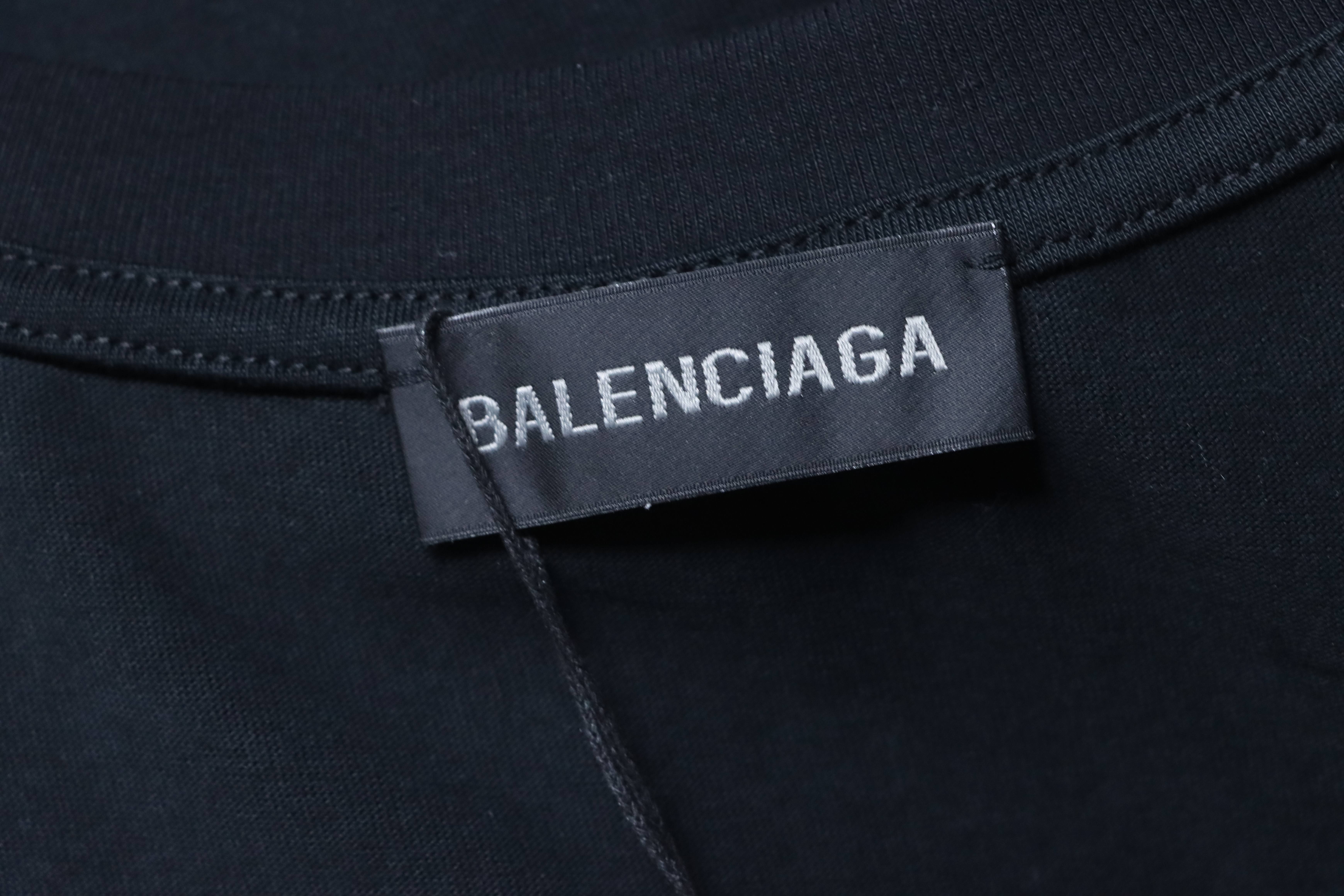 Balenciaga 3m Ski Series Embroidery Short Sleeve T-Shirt
