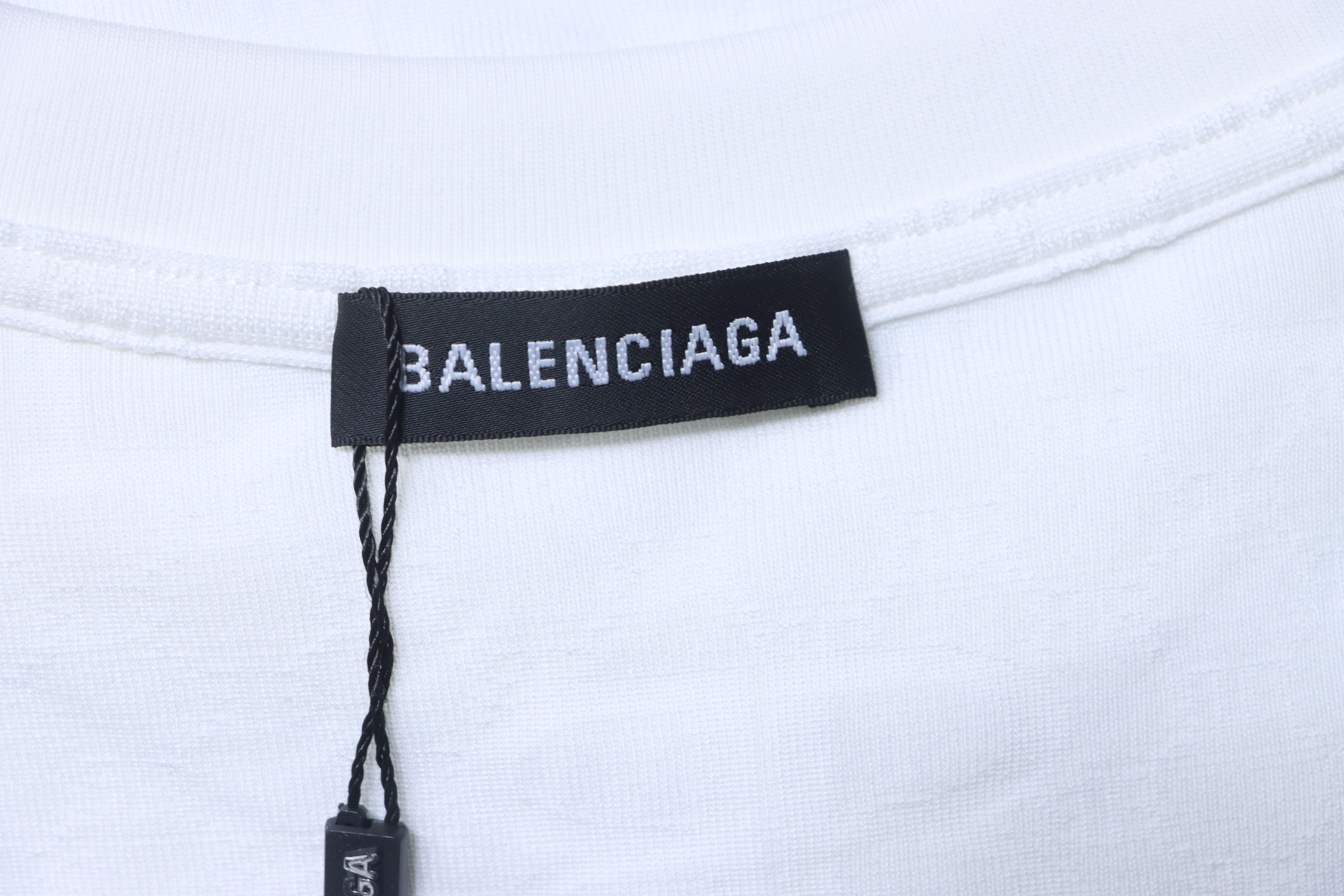 Balenciaga Allover Monogram Jacquard Short Sleeve T-Shirt Style 2